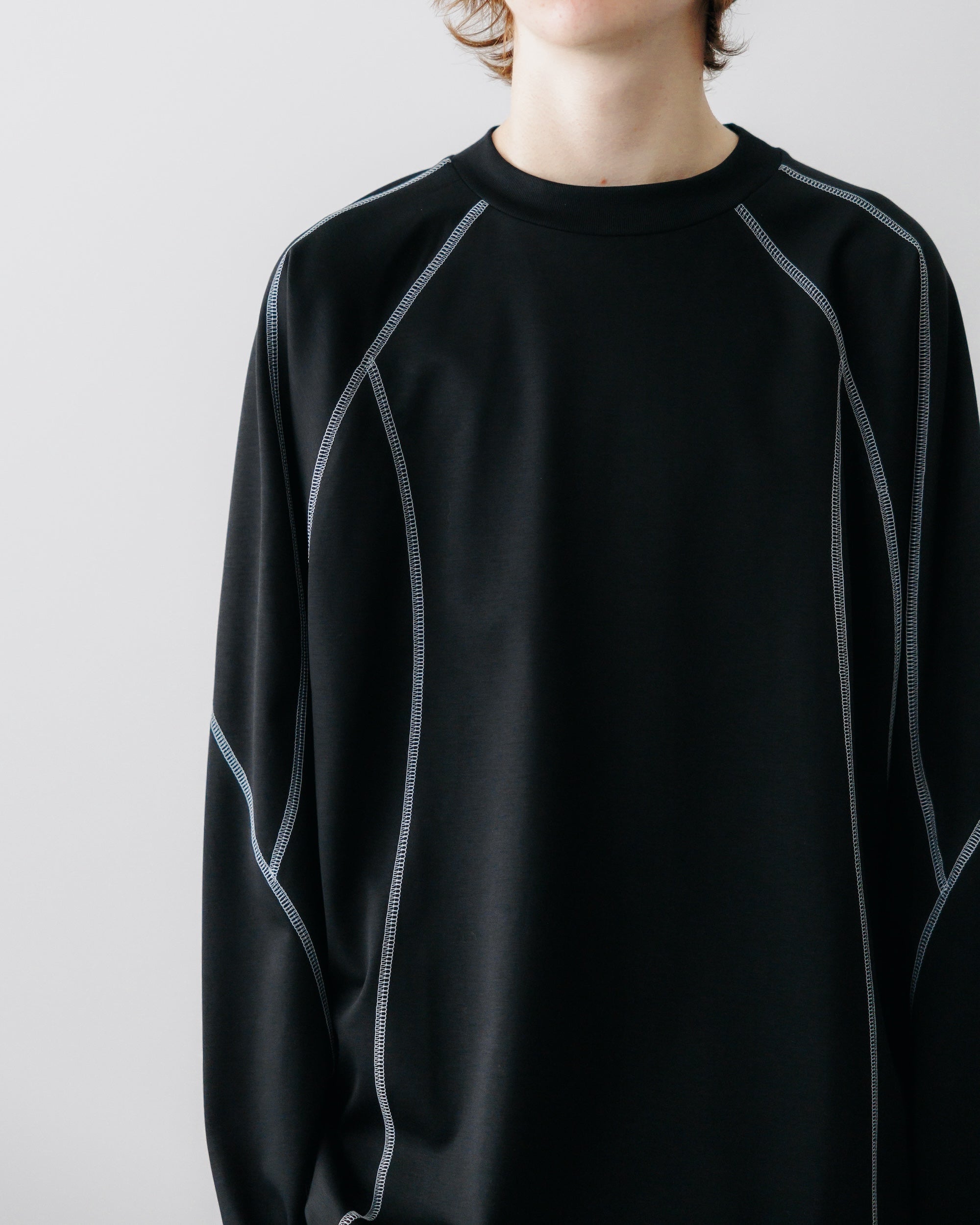 FUTURE L/S T-SHIRT WITH DRAWSTRINGS