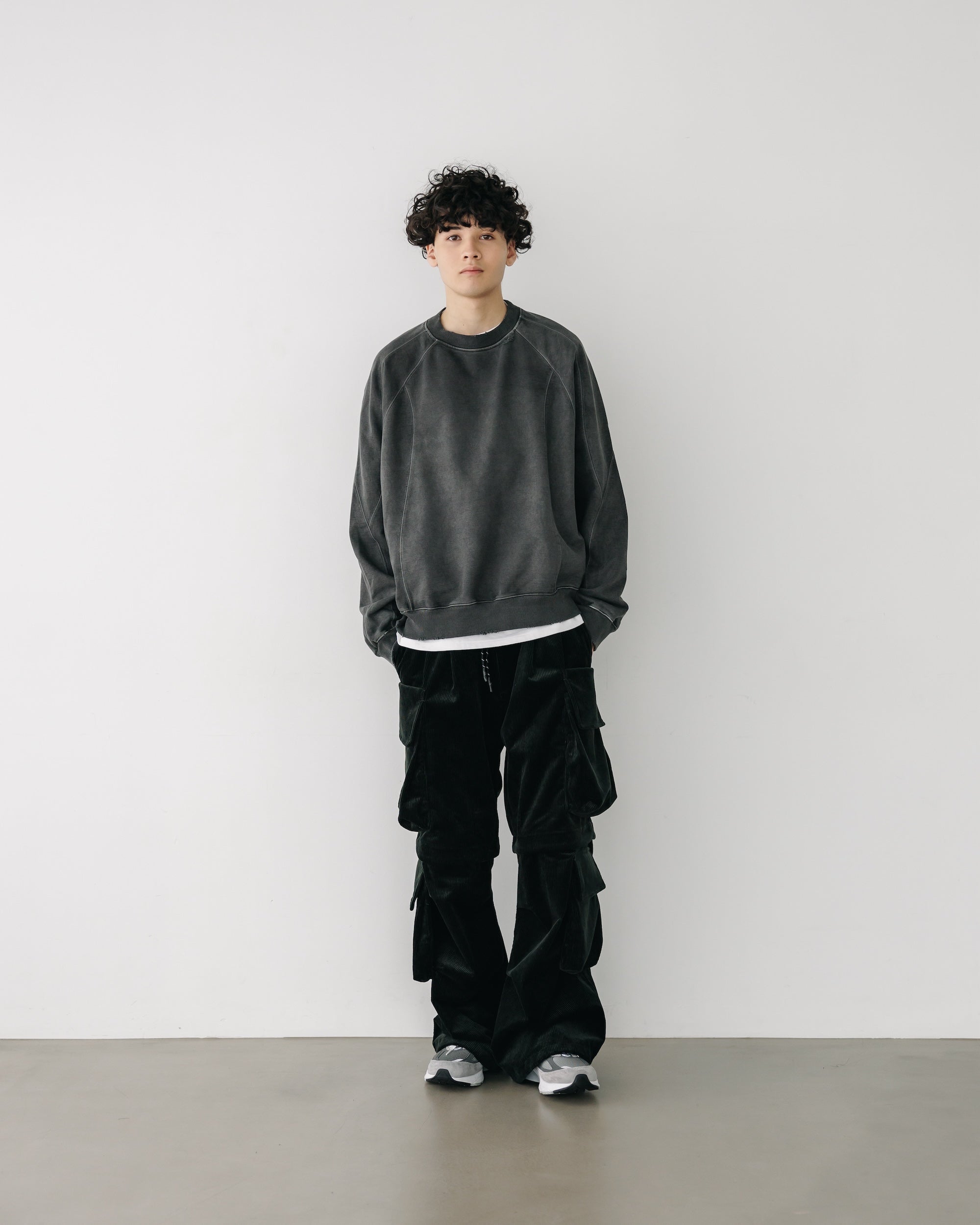 【11.9 SAT 20:00- IN STOCK】WOOL CORDUROY 2WAY CITY MILITARY PANTS