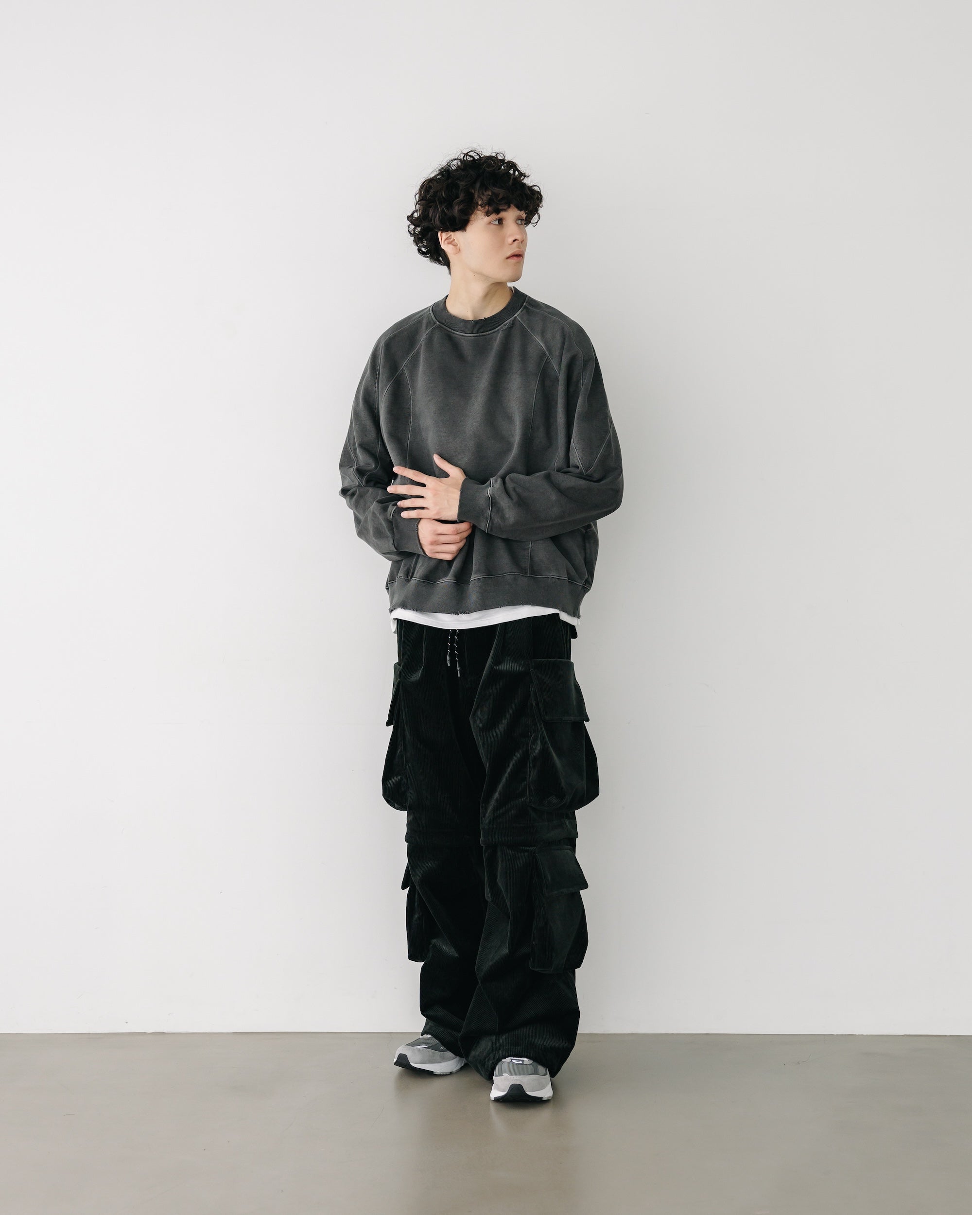 【11.9 SAT 20:00- IN STOCK】WOOL CORDUROY 2WAY CITY MILITARY PANTS