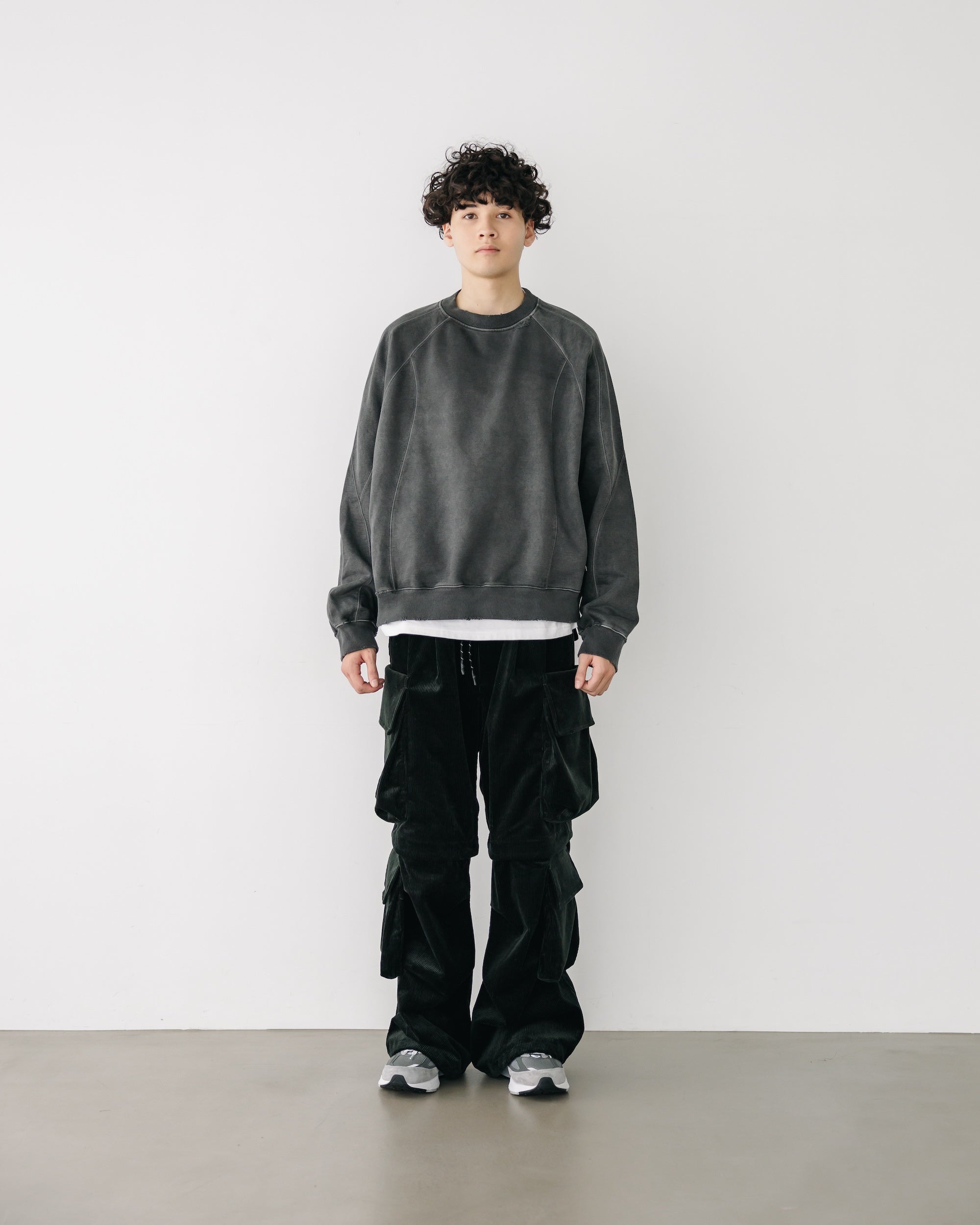 【11.9 SAT 20:00- IN STOCK】WOOL CORDUROY 2WAY CITY MILITARY PANTS