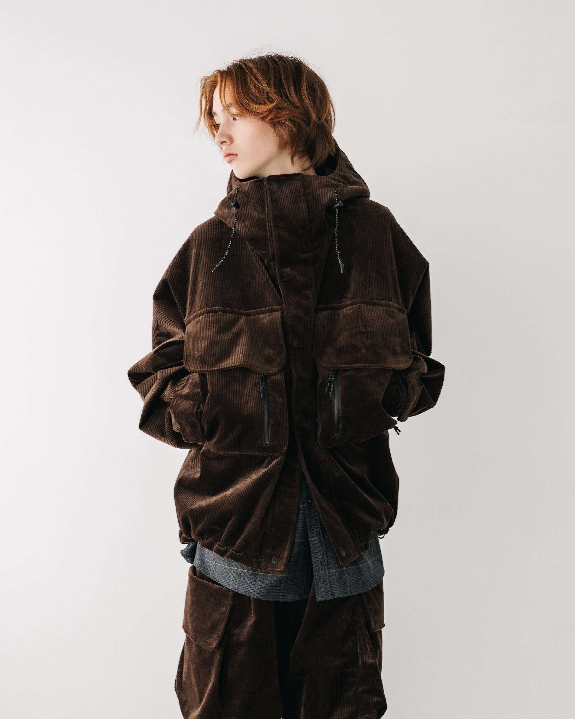 【11.9 SAT 20:00- IN STOCK】WOOL CORDUROY CITY WADING JACKET