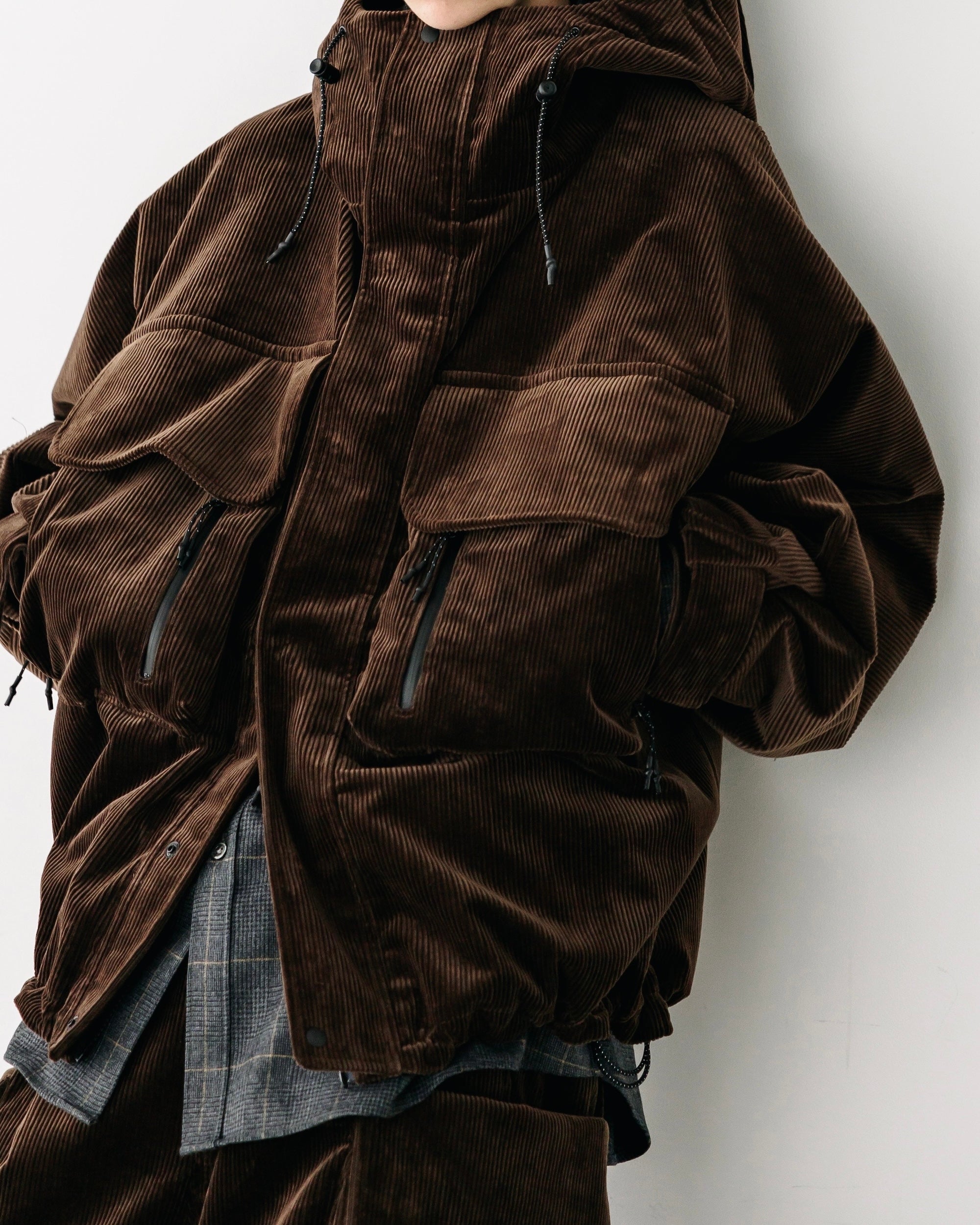 【11.9 SAT 20:00- IN STOCK】WOOL CORDUROY CITY WADING JACKET