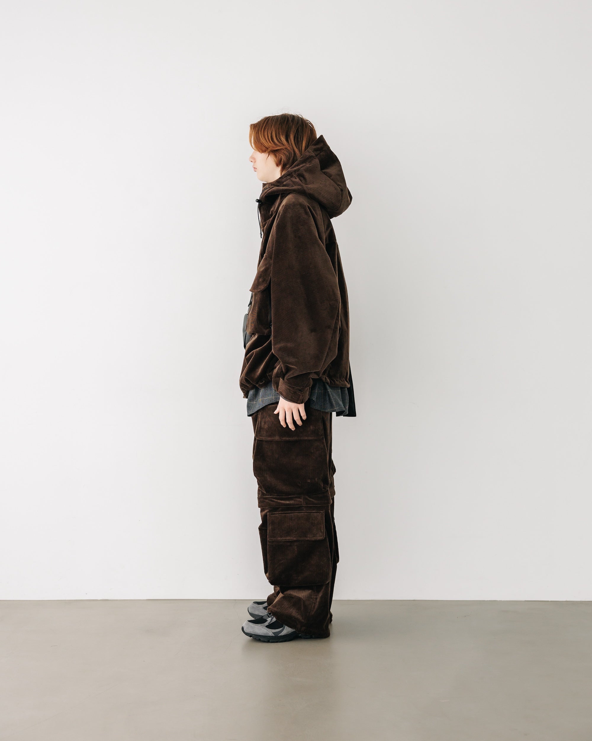 【11.9 SAT 20:00- IN STOCK】WOOL CORDUROY 2WAY CITY MILITARY PANTS