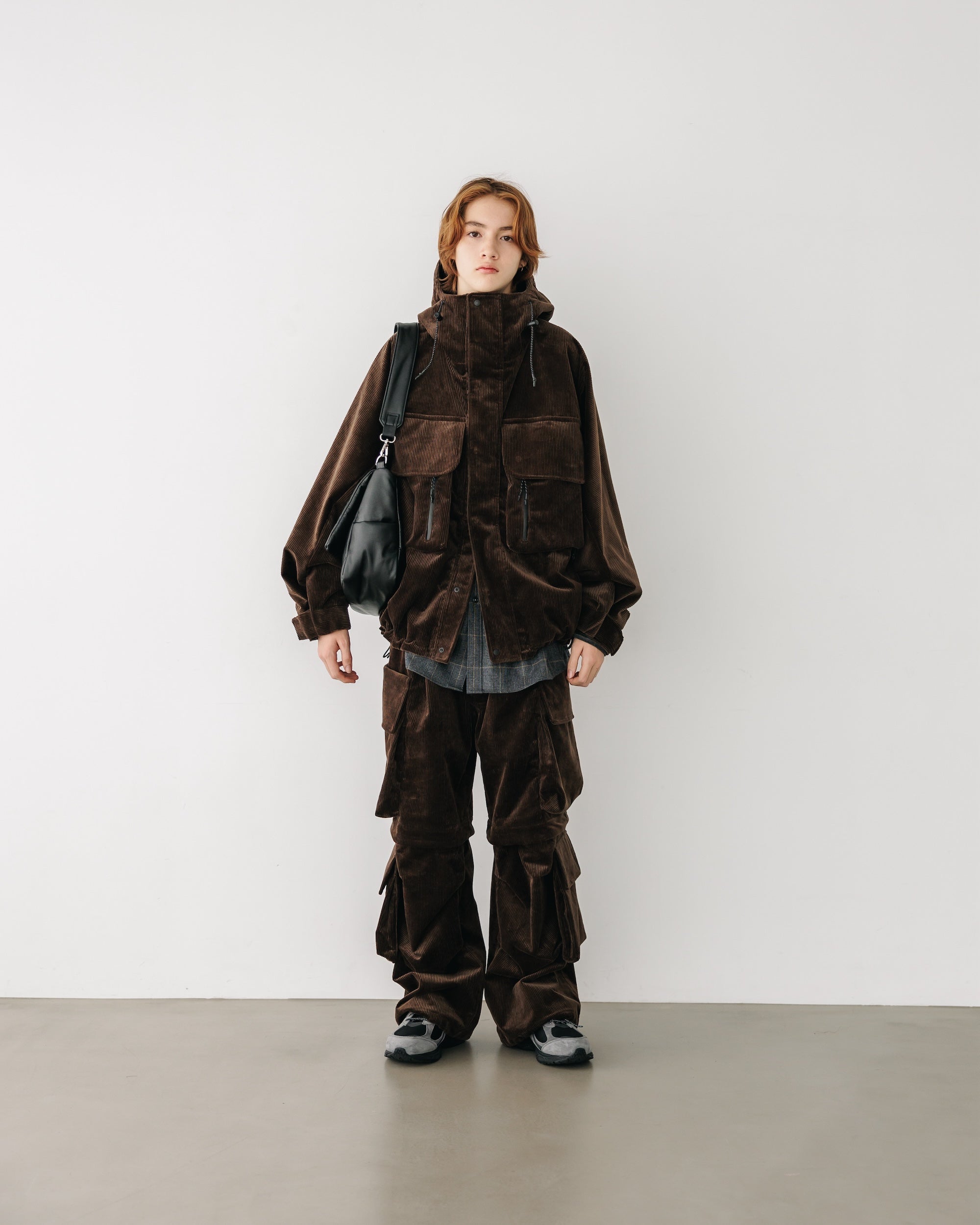 【11.9 SAT 20:00- IN STOCK】WOOL CORDUROY 2WAY CITY MILITARY PANTS