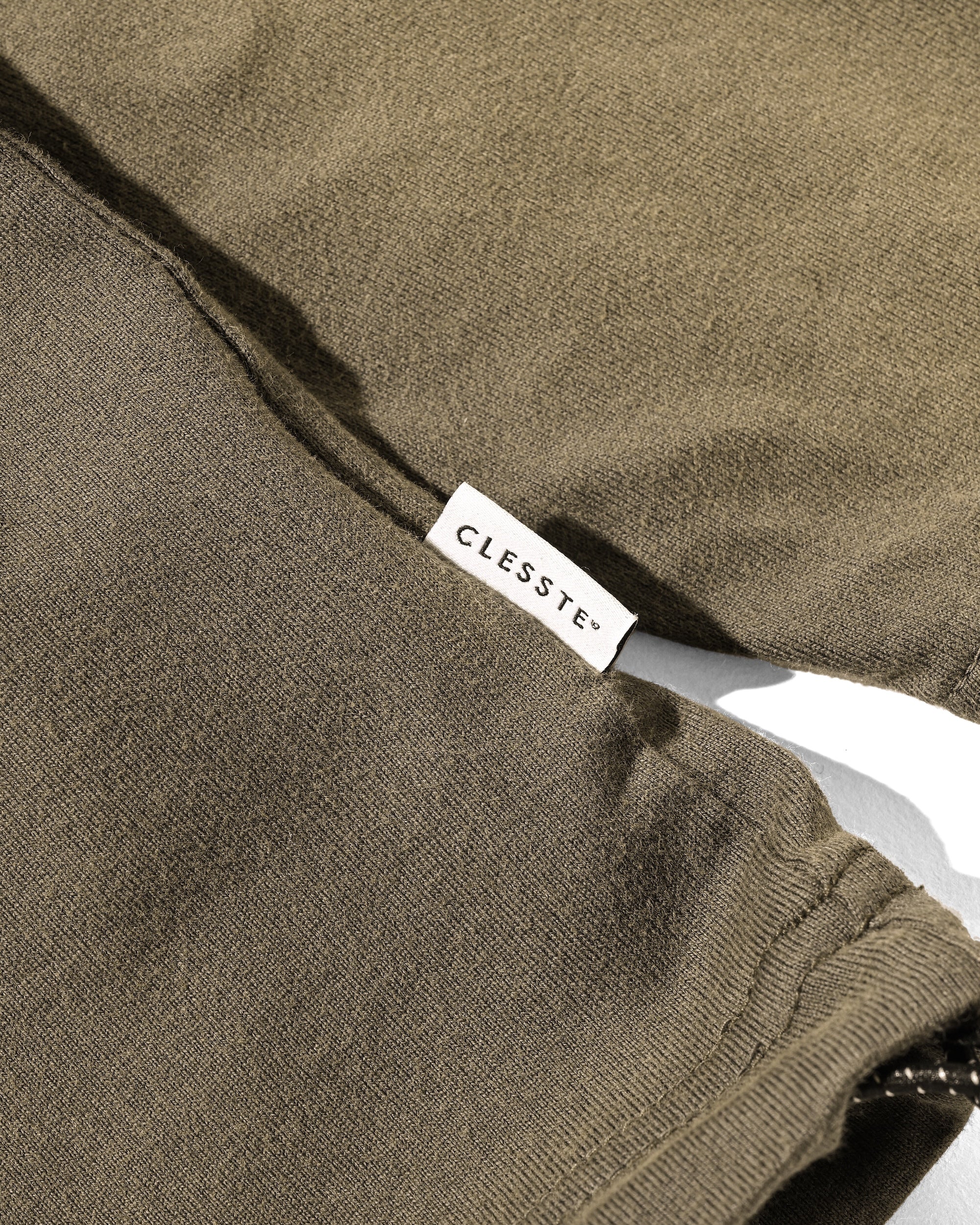 【10.1 WED 20:00- IN STOCK】GRADATION DYED L/S T-SHIRT WITH DRAWSTRINGS (BEIGE)