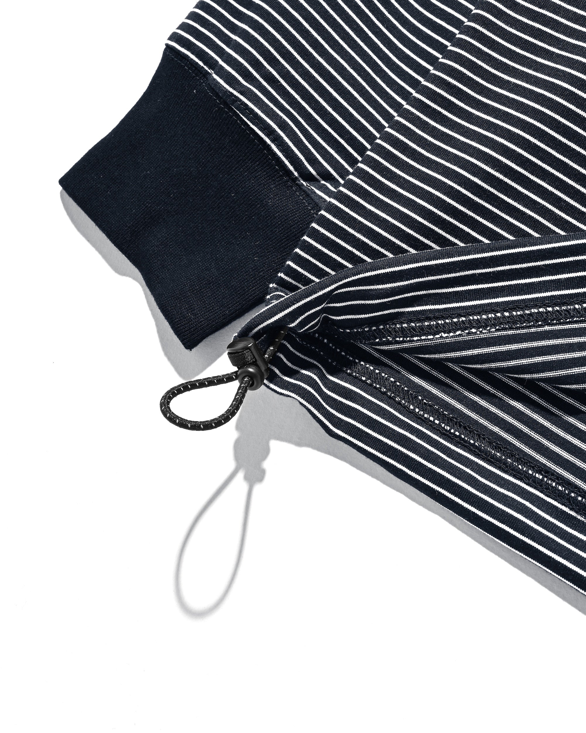 【2.28 SAT 20:00- IN STOCK】"C×CONCEPT" STRIPED L/S T-SHIRT WITH DRAWSTRINGS (NAVY×WHITE)