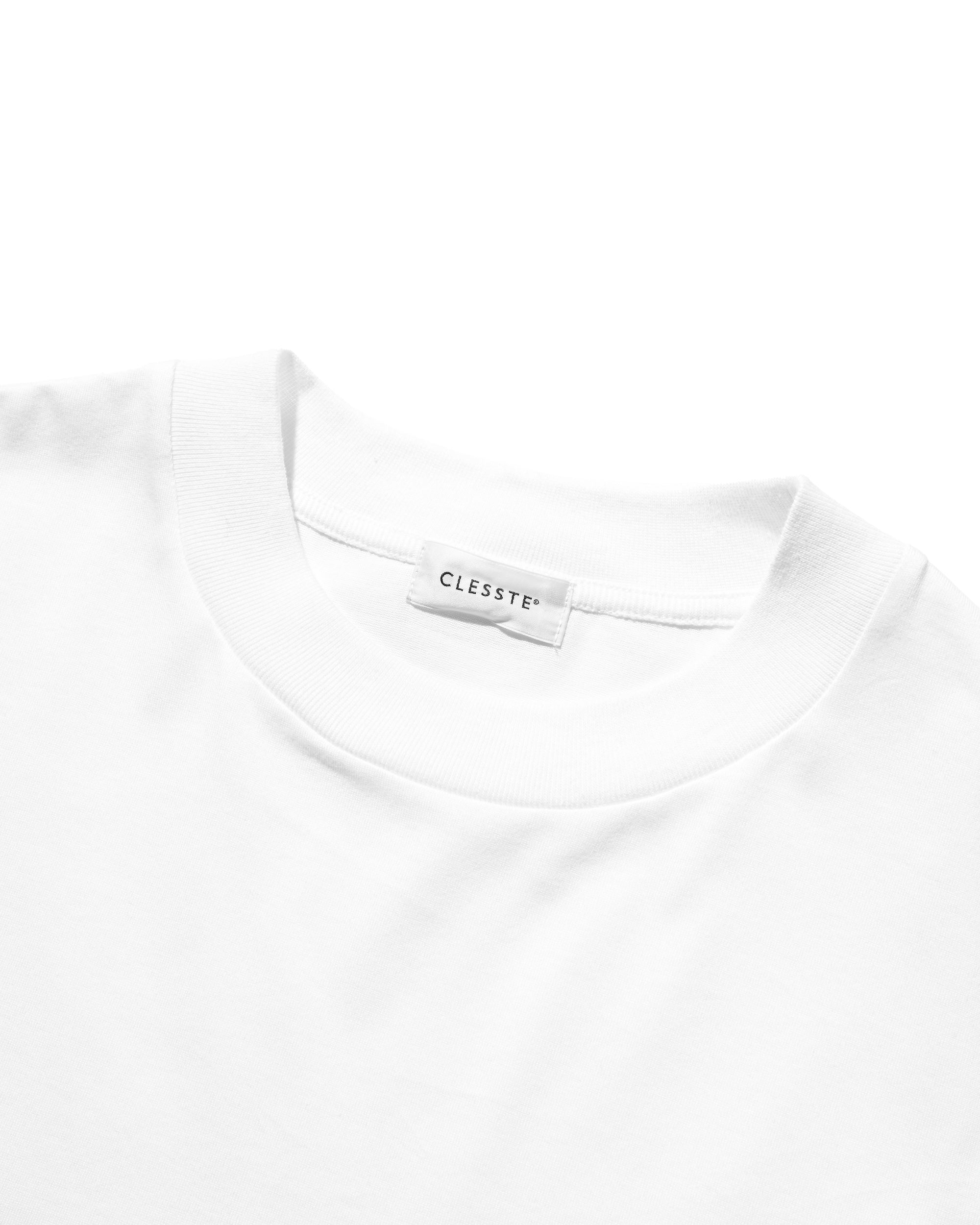 【8.23 SAT 20:00- IN STOCK】BUBBLE LOGO PRINT MASSIVE T-SHIRT WITH DRAWSTRINGS (WHITE)
