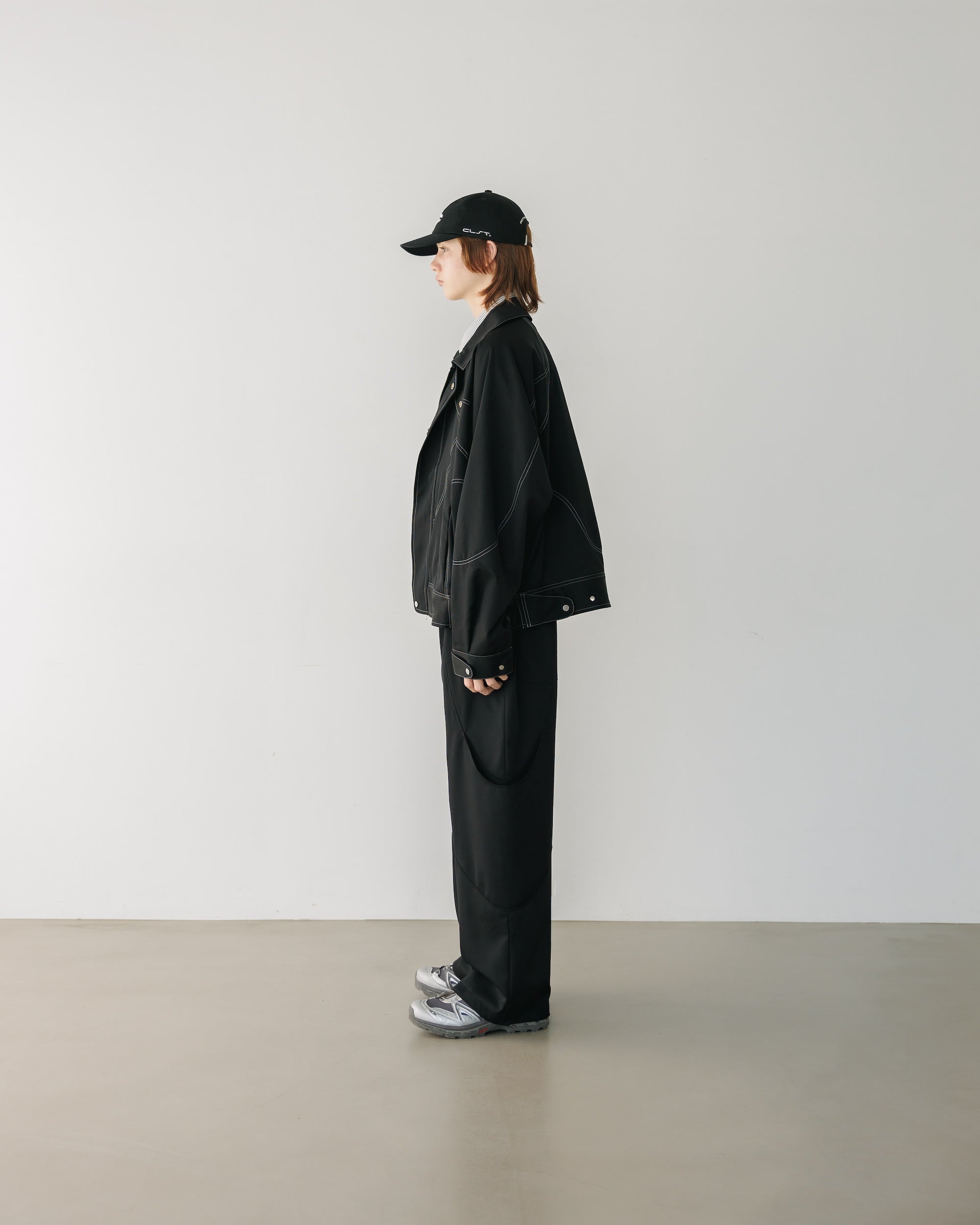 【9.14 SAT 20:00- IN STOCK】WOOL GABARDINE FUTURE PANTS