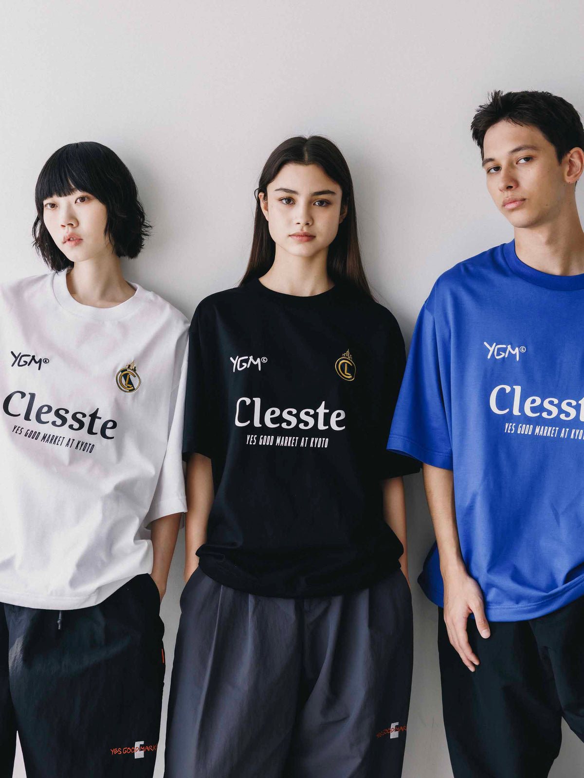 【10.4 SUN 20:00- IN STOCK】【LIMITED】 “YES GOOD MARKET" CITY S/S GAME T-SHIRT WITH DRAWSTRINGS (BLACK)