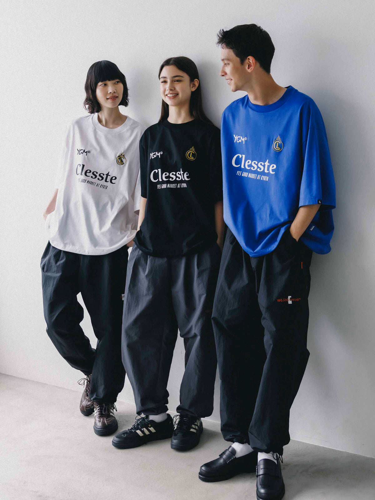 【10.4 SUN 20:00- IN STOCK】【LIMITED】 “YES GOOD MARKET" CITY S/S GAME T-SHIRT WITH DRAWSTRINGS (WHITE)