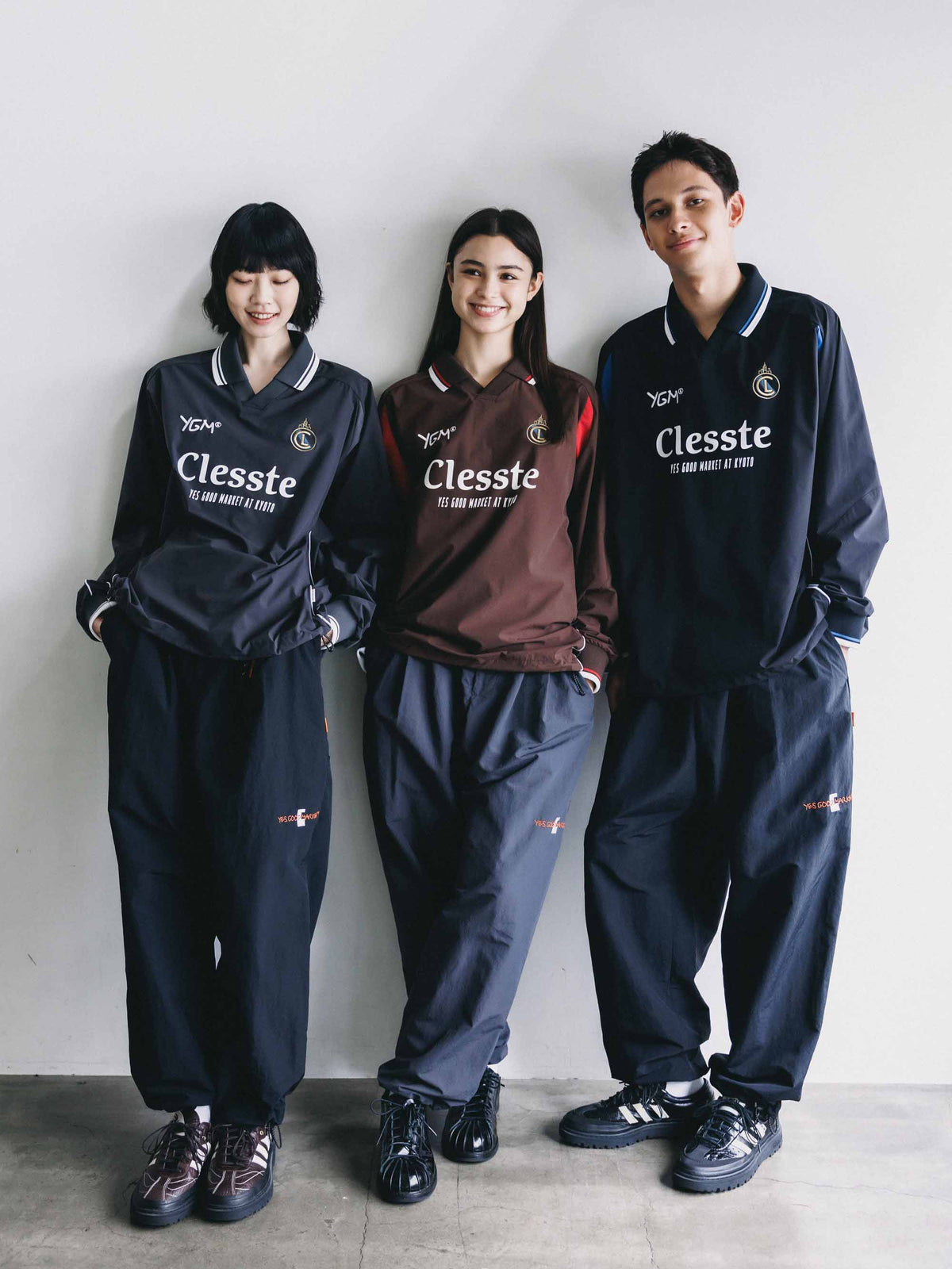 【10.4 SUN 20:00- IN STOCK】【LIMITED】 “YES GOOD MARKET" ACTIVE CITY L/S GAME SHIRT (BLACK)