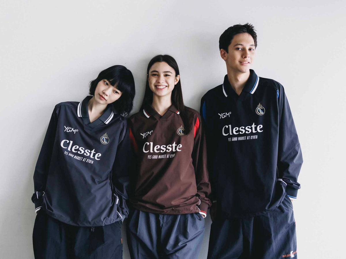 【10.4 SUN 20:00- IN STOCK】【LIMITED】 “YES GOOD MARKET" ACTIVE CITY L/S GAME SHIRT (BLACK)