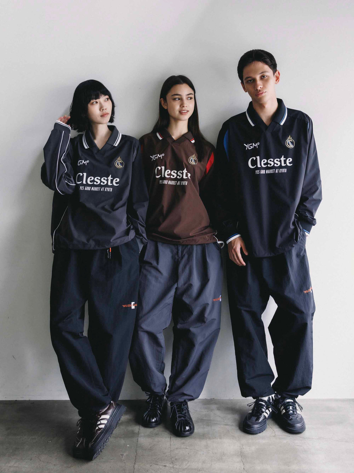 【10.4 SUN 20:00- IN STOCK】【LIMITED】 “YES GOOD MARKET" ACTIVE CITY L/S GAME SHIRT (BLACK)