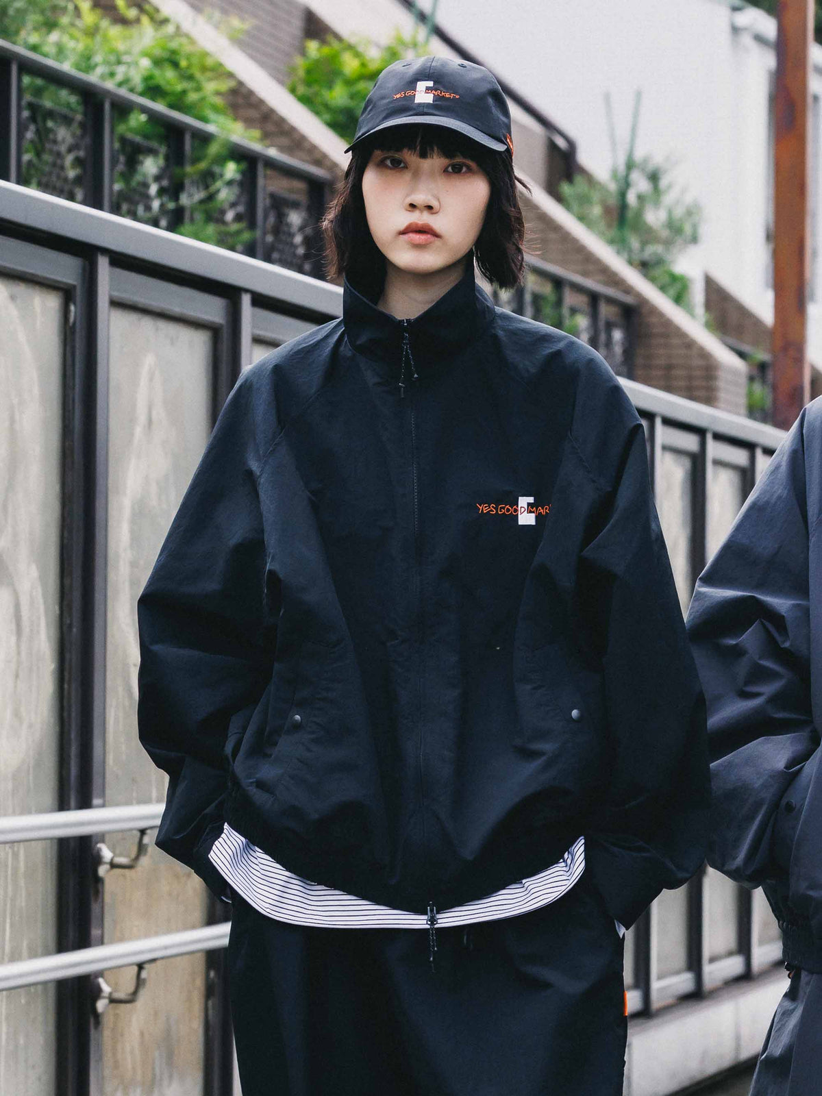 【10.4 SUN 20:00- IN STOCK】【LIMITED】 “C×YES GOOD MARKET" ACTIVE CITY UNIFORM UTILITY JACKET(BLACK)