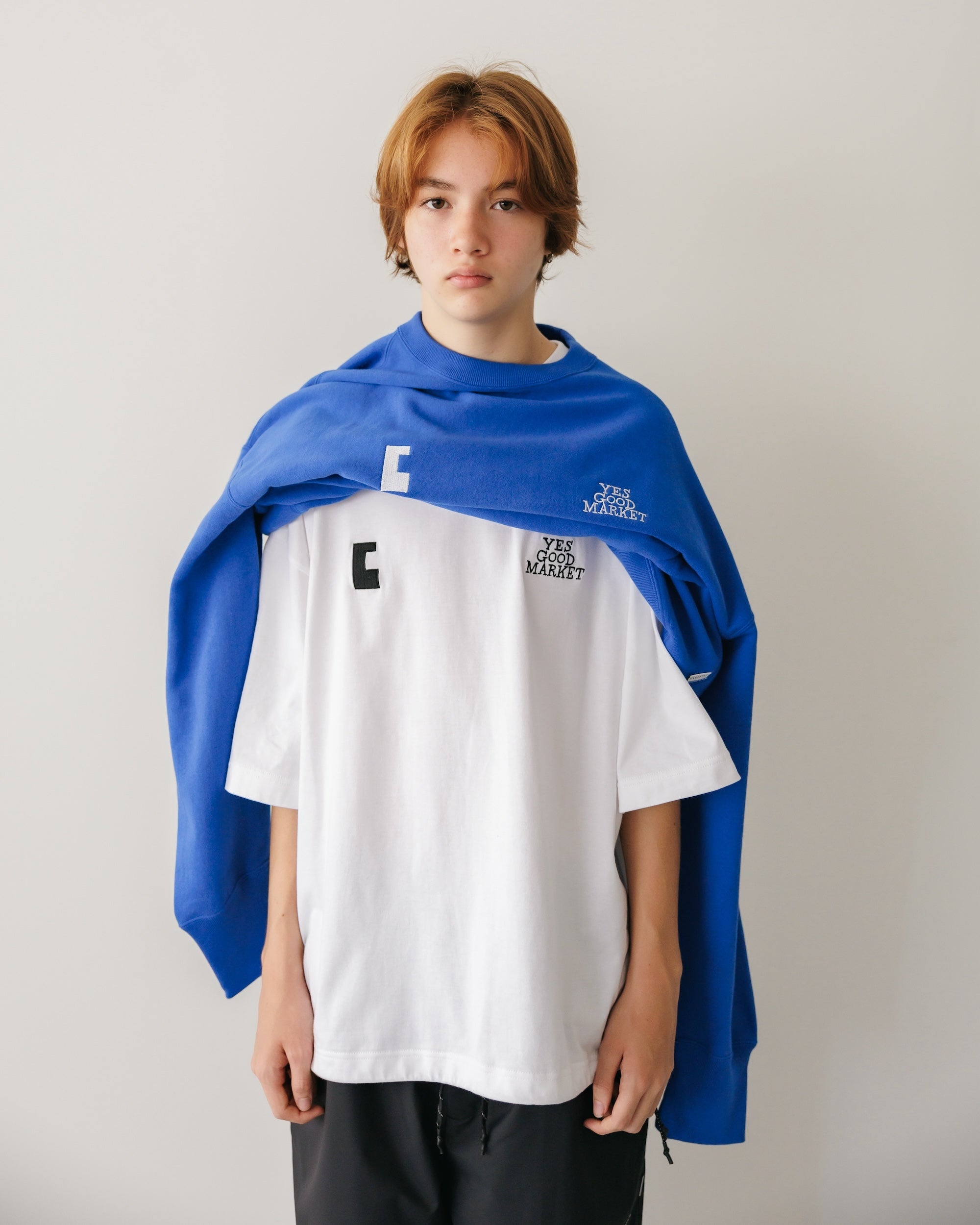 【9.8 SUN 20:00- IN STOCK】LOOP WHEEL SWEATSHIRT FOR YES GOOD MARKET