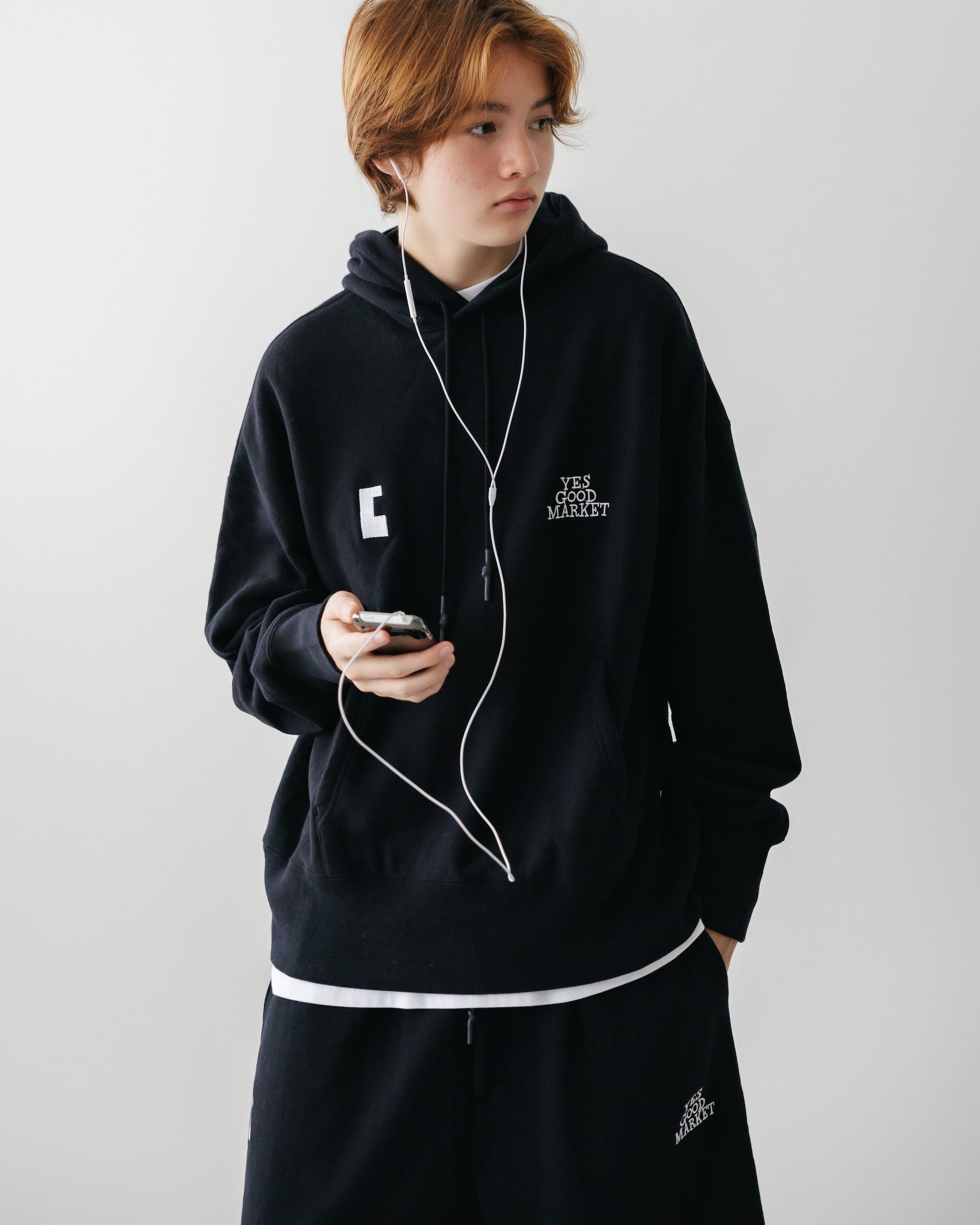 【9.8 SUN 20:00- IN STOCK】LOOP WHEEL SWEATPARKA FOR YES GOOD MARKET