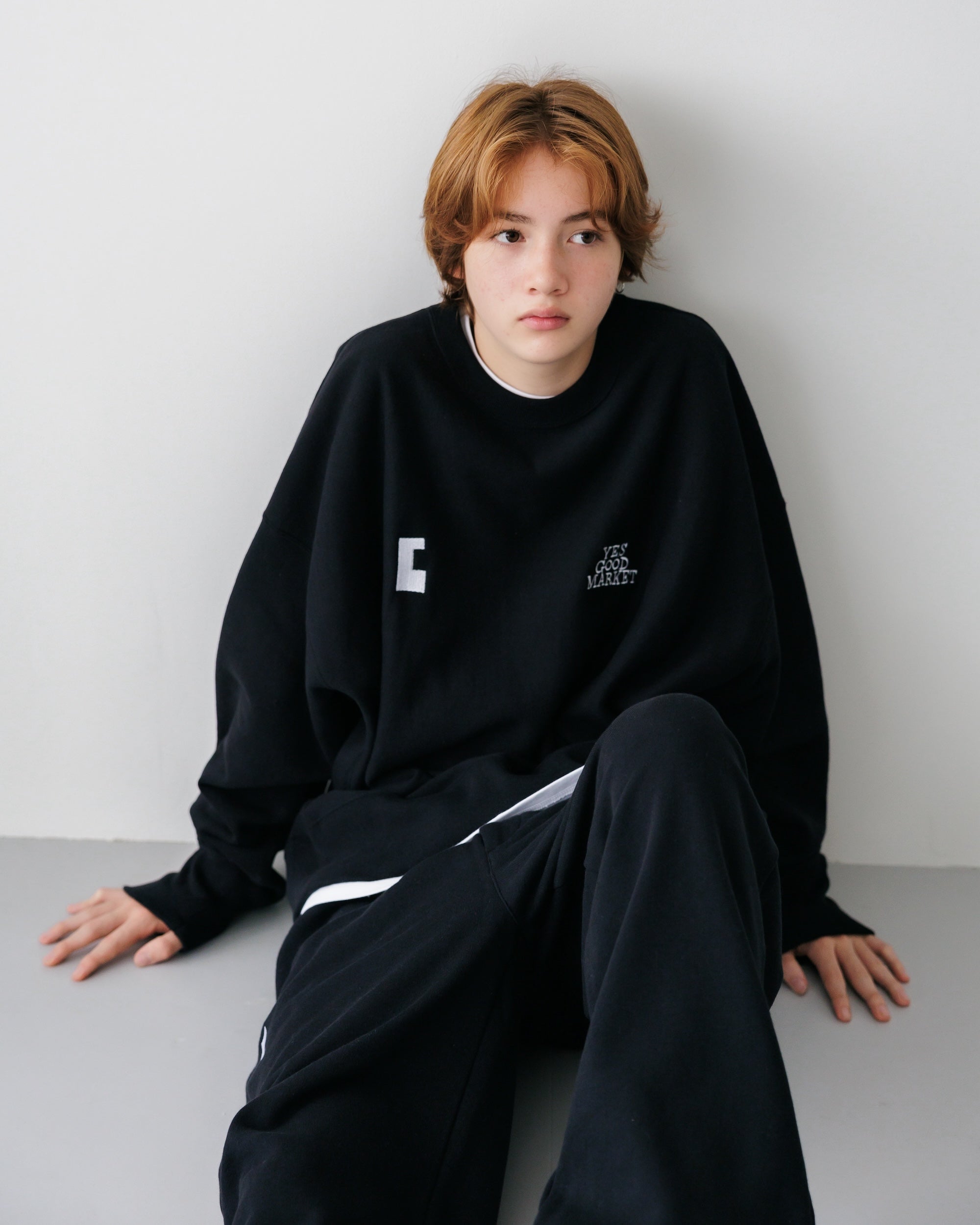 【9.8 SUN 20:00- IN STOCK】LOOP WHEEL SWEATSHIRT FOR YES GOOD MARKET