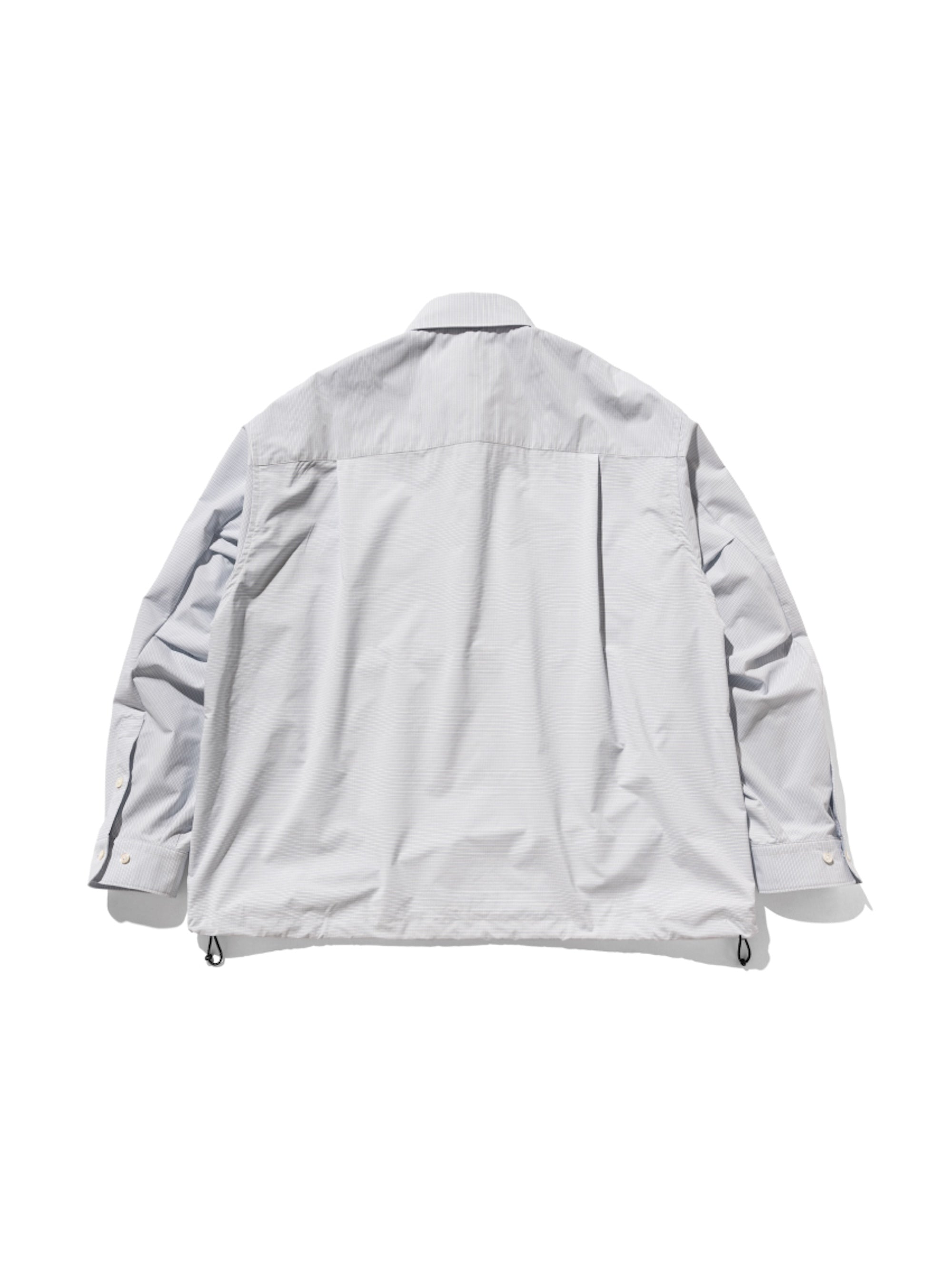 【5.6 TUE 20:00- IN STOCK】MINI PLAID L/S PULLOVER SHIRT (BLUE)