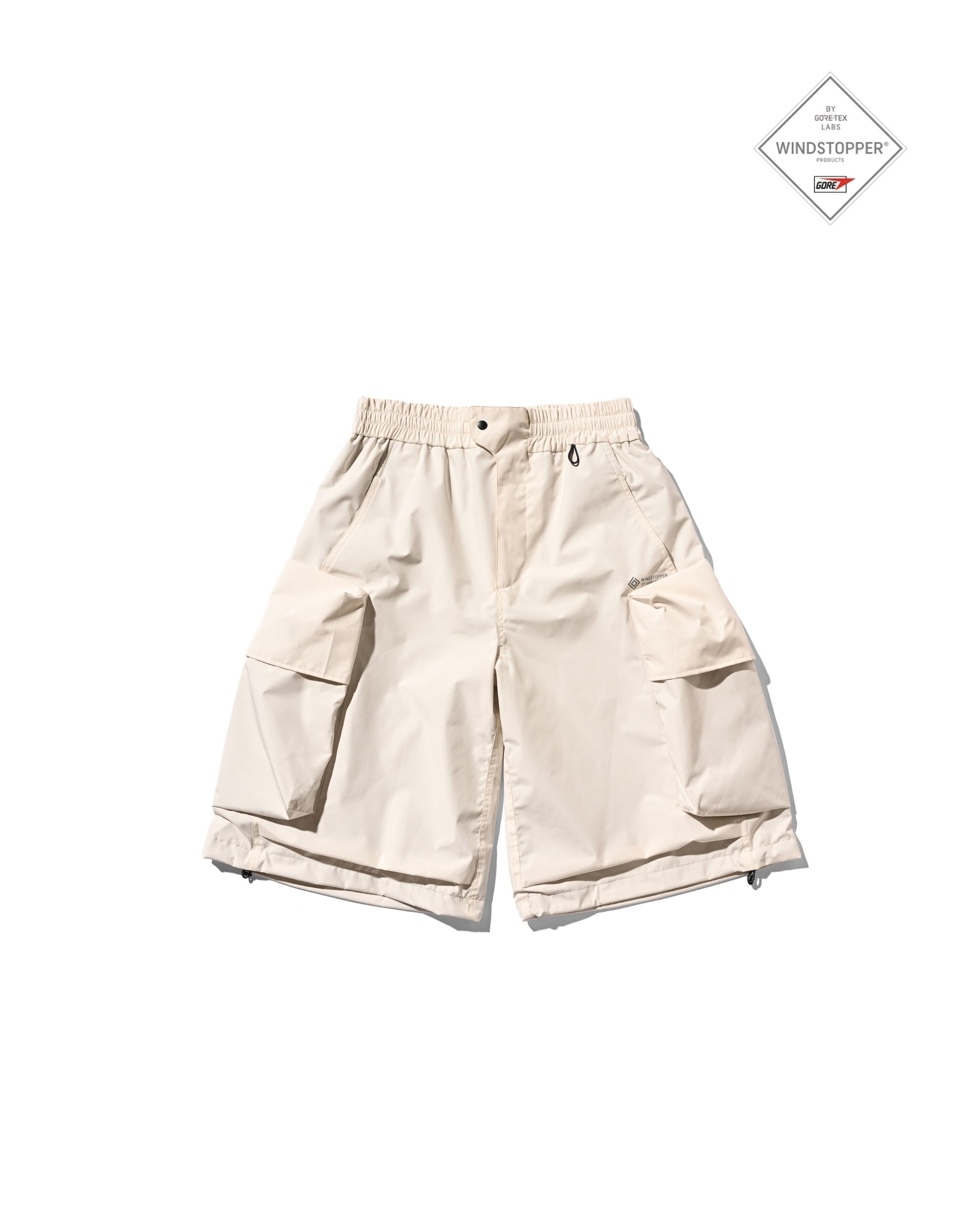 【5.6 TUE 20:00- IN STOCK】+phenix WINDSTOPPER® by GORE-TEX LABS CITY MILITARY HALF PANTS 002 (PURE IVORY)
