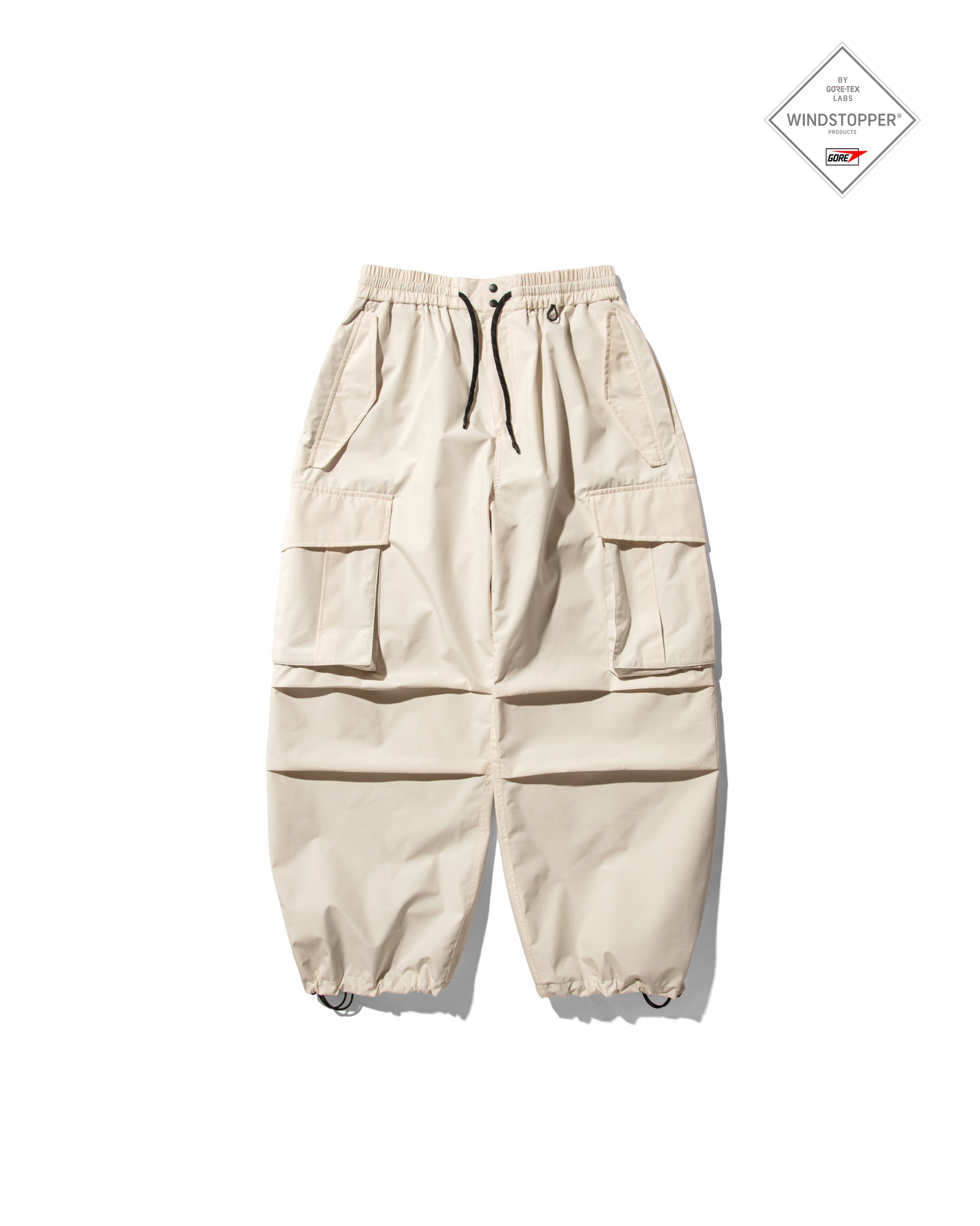 +phenix WINDSTOPPER® by GORE-TEX LABS CITY MILITARY PANTS 001 (PURE IVORY)