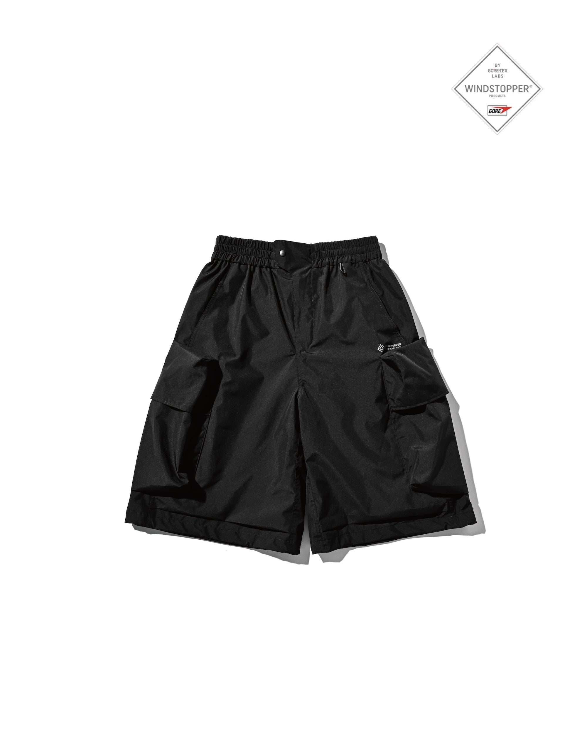 【5.6 TUE 20:00- IN STOCK】+phenix WINDSTOPPER® by GORE-TEX LABS CITY MILITARY HALF PANTS 002 (BLACK)