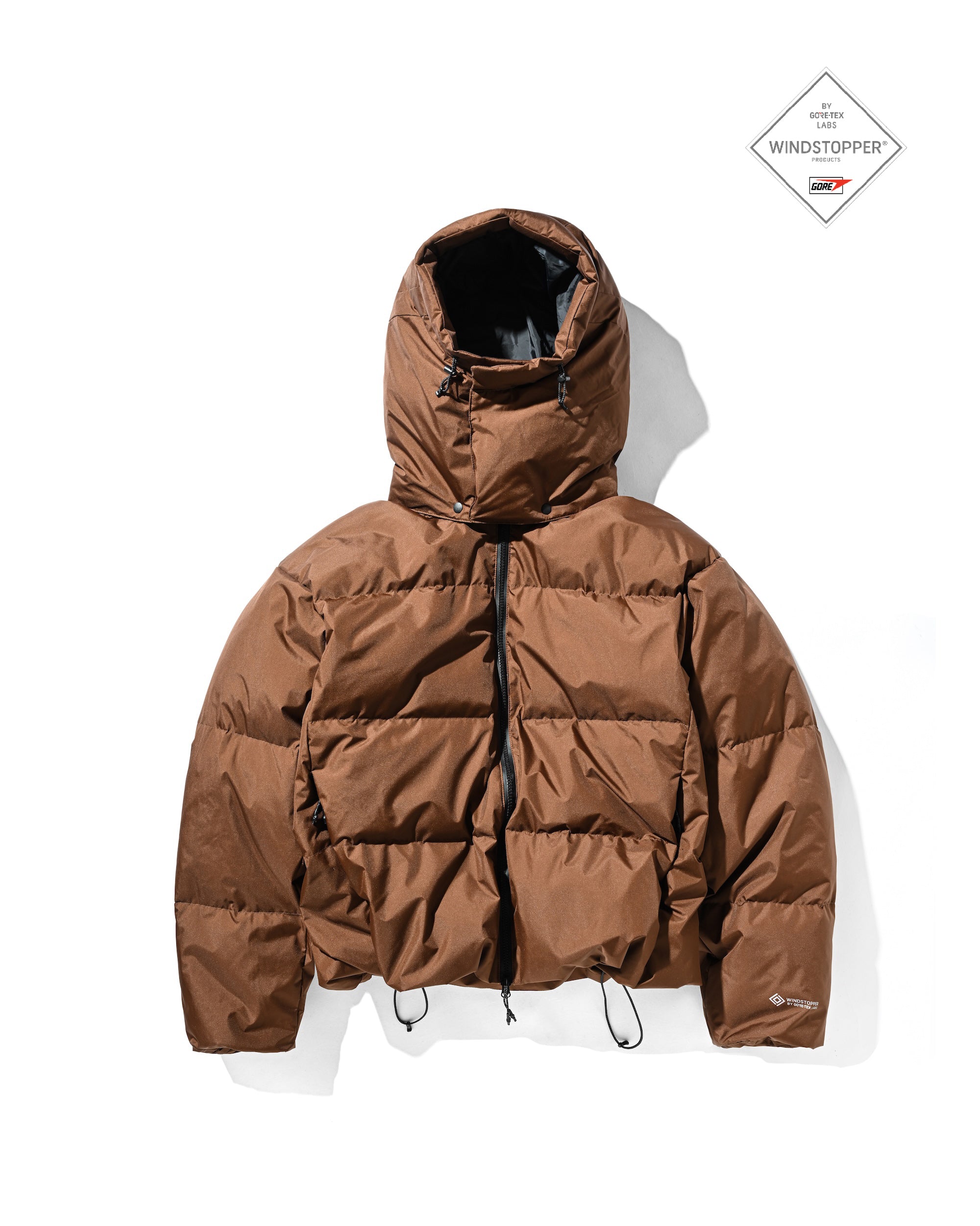【12.13 SAT 20:00- IN STOCK】+phenix WINDSTOPPER® by GORE-TEX LABS CITY DOWN JACKET (CHOCOLATE BROWN)