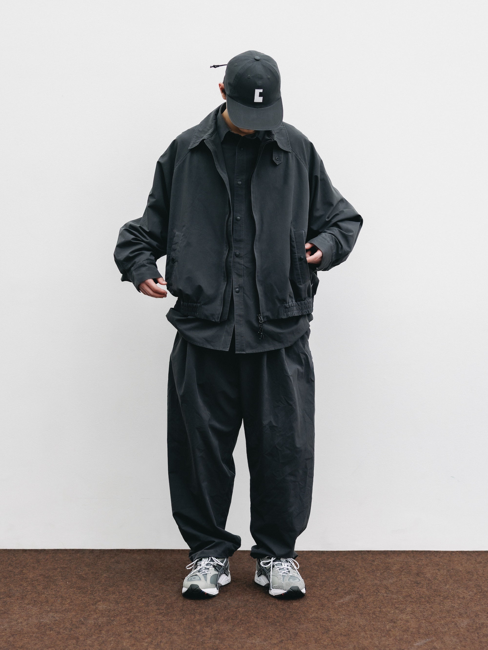 VINTAGE EFFECT COOLDOTS® CITY UTILITY JACKET (BLACK)