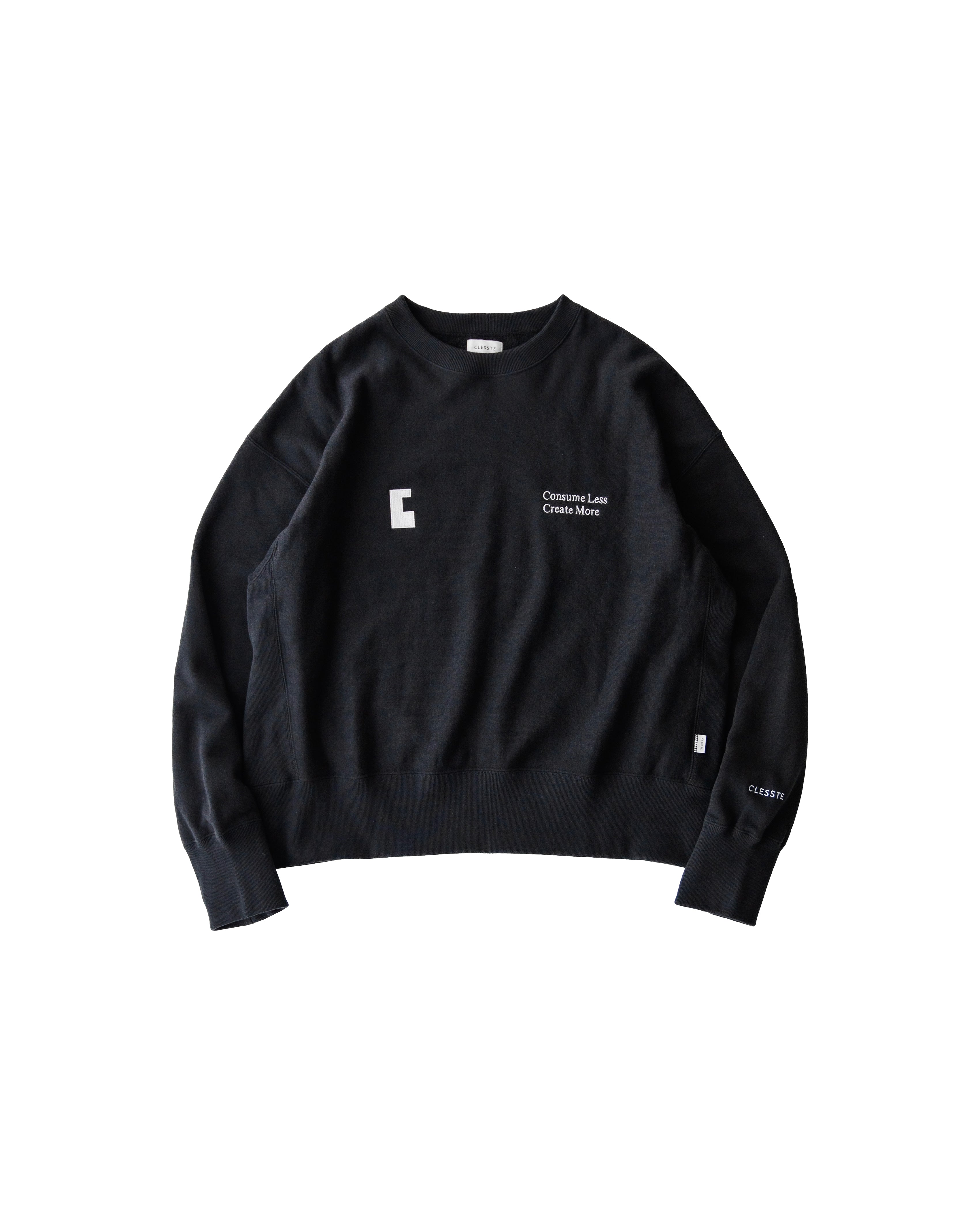 clesste OVERSIZED LOOP WHEEL SWEAT - www.stedile.com.br