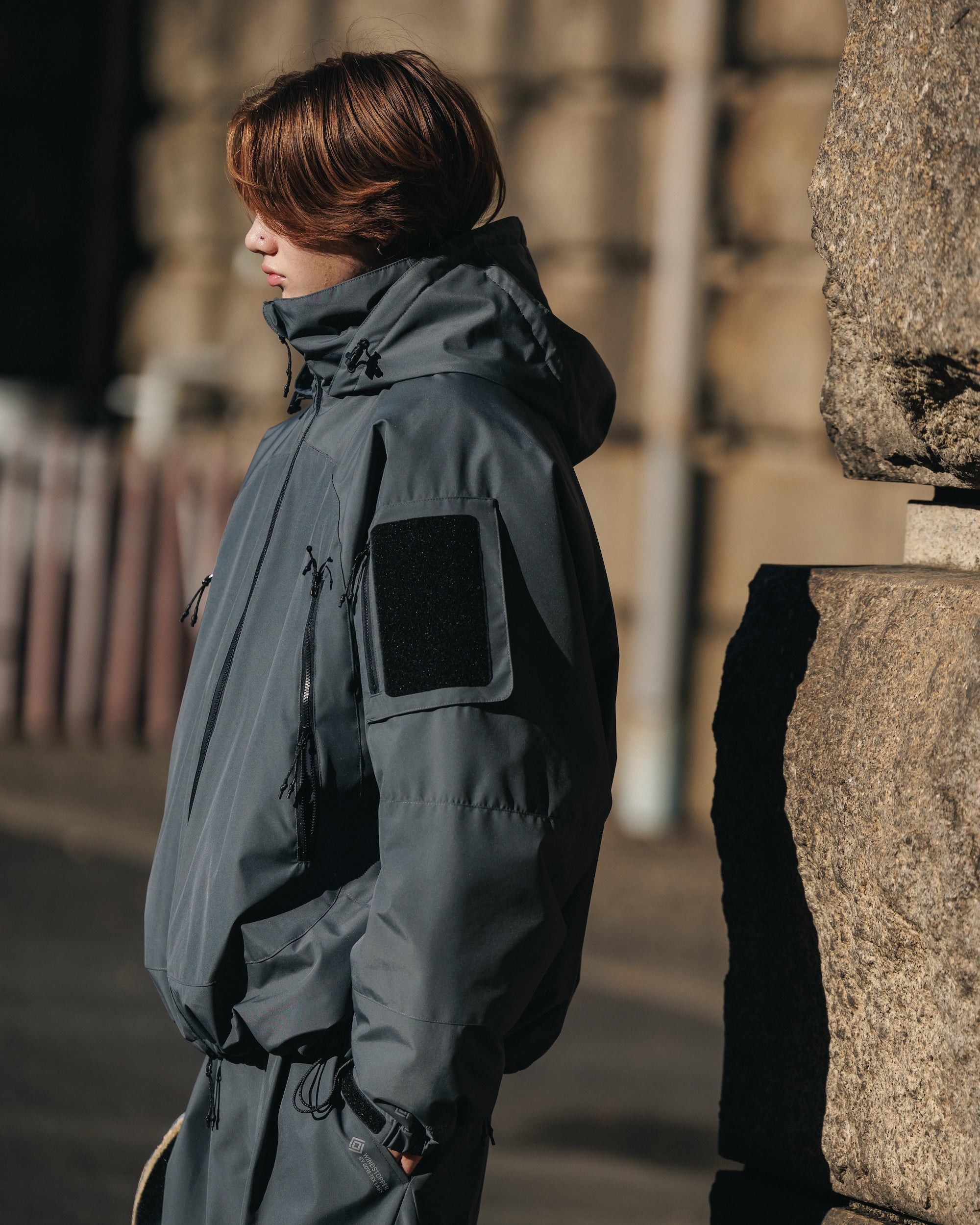 【1.11 SAT 20:00- IN STOCK】+phenix WINDSTOPPER® by GORE-TEX LABS PUFFER CITY MILITARY JACKET