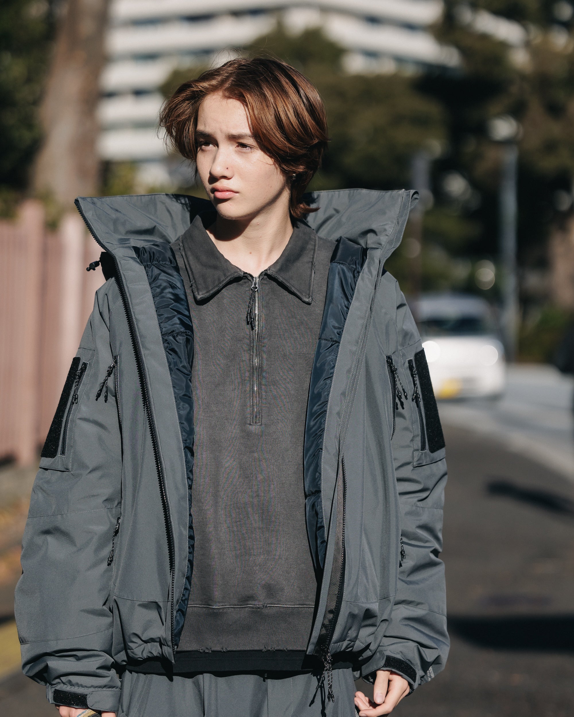 【1.11 SAT 20:00- IN STOCK】+phenix WINDSTOPPER® by GORE-TEX LABS PUFFER CITY MILITARY JACKET