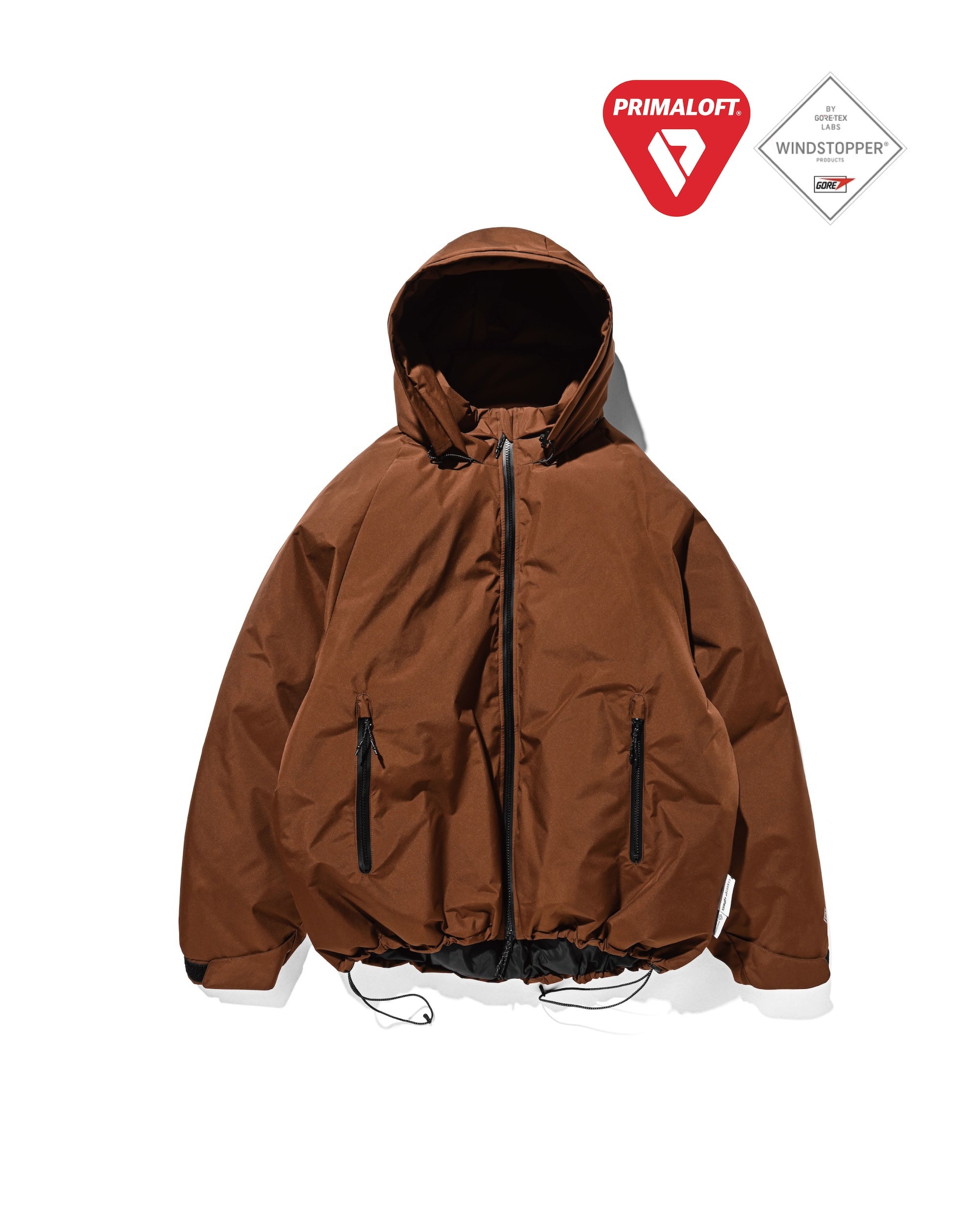 +phenix WINDSTOPPER® by GORE-TEX LABS CITY UTILITY INSULATED JACKET (CHOCOLATE BROWN)