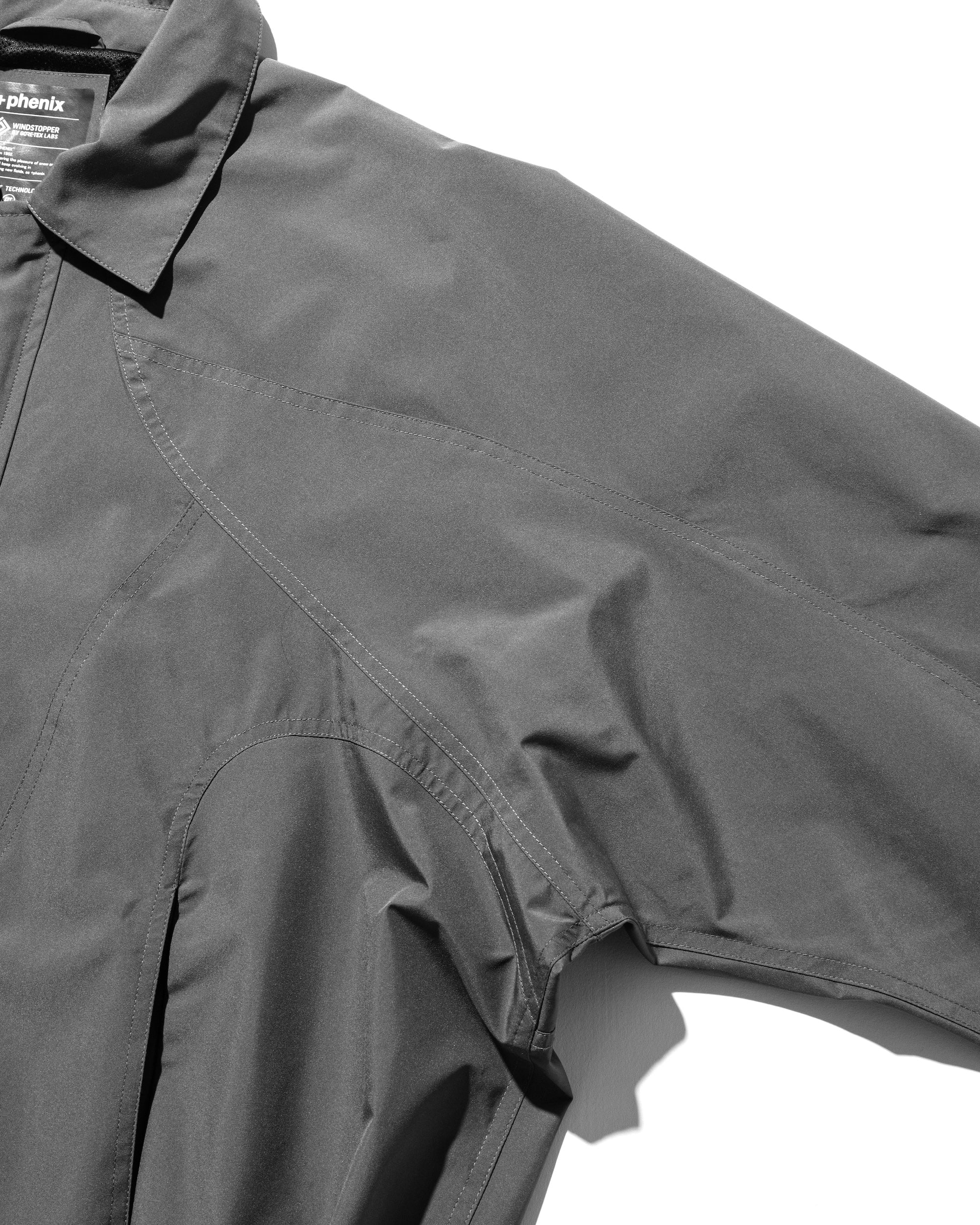 +phenix WINDSTOPPER® by GORE-TEX LABS FUTURE JACKET (GRAPHAITE GRAY)