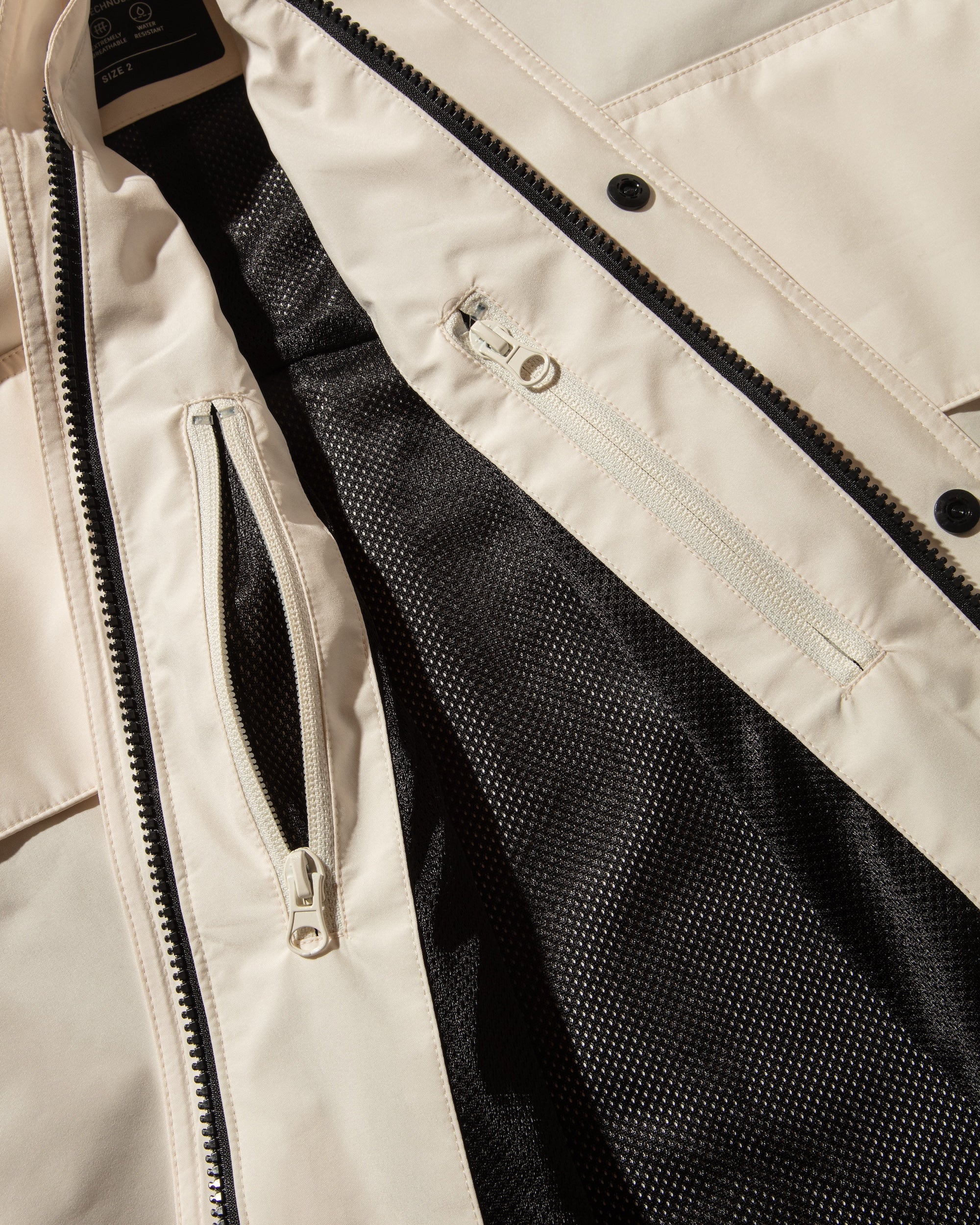 【3.5 WED 20:00- IN STOCK】+phenix WINDSTOPPER® by GORE-TEX LABS CITY WADING JACKET (PURE IVORY)