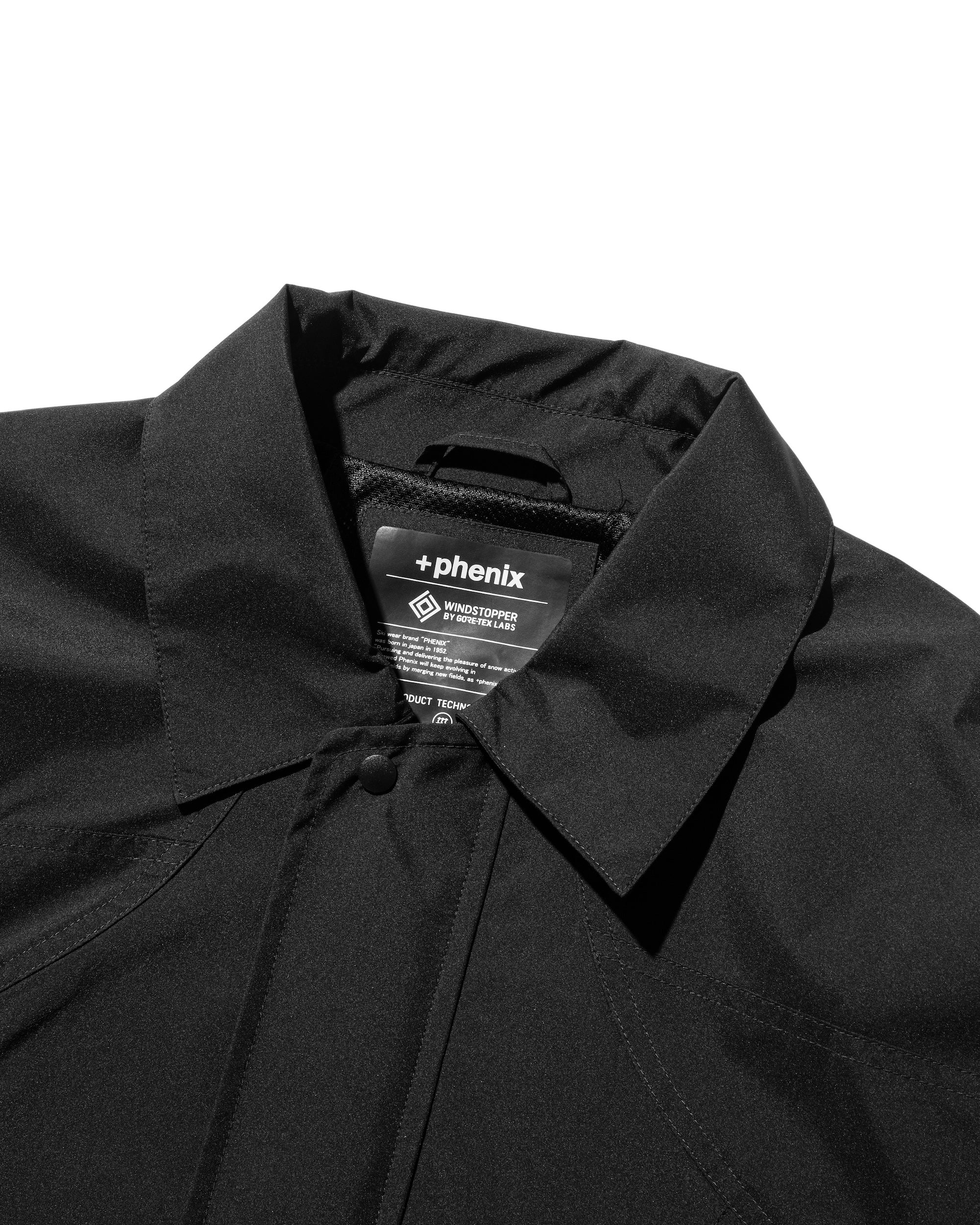 +phenix WINDSTOPPER® by GORE-TEX LABS FUTURE JACKET (BLACK)