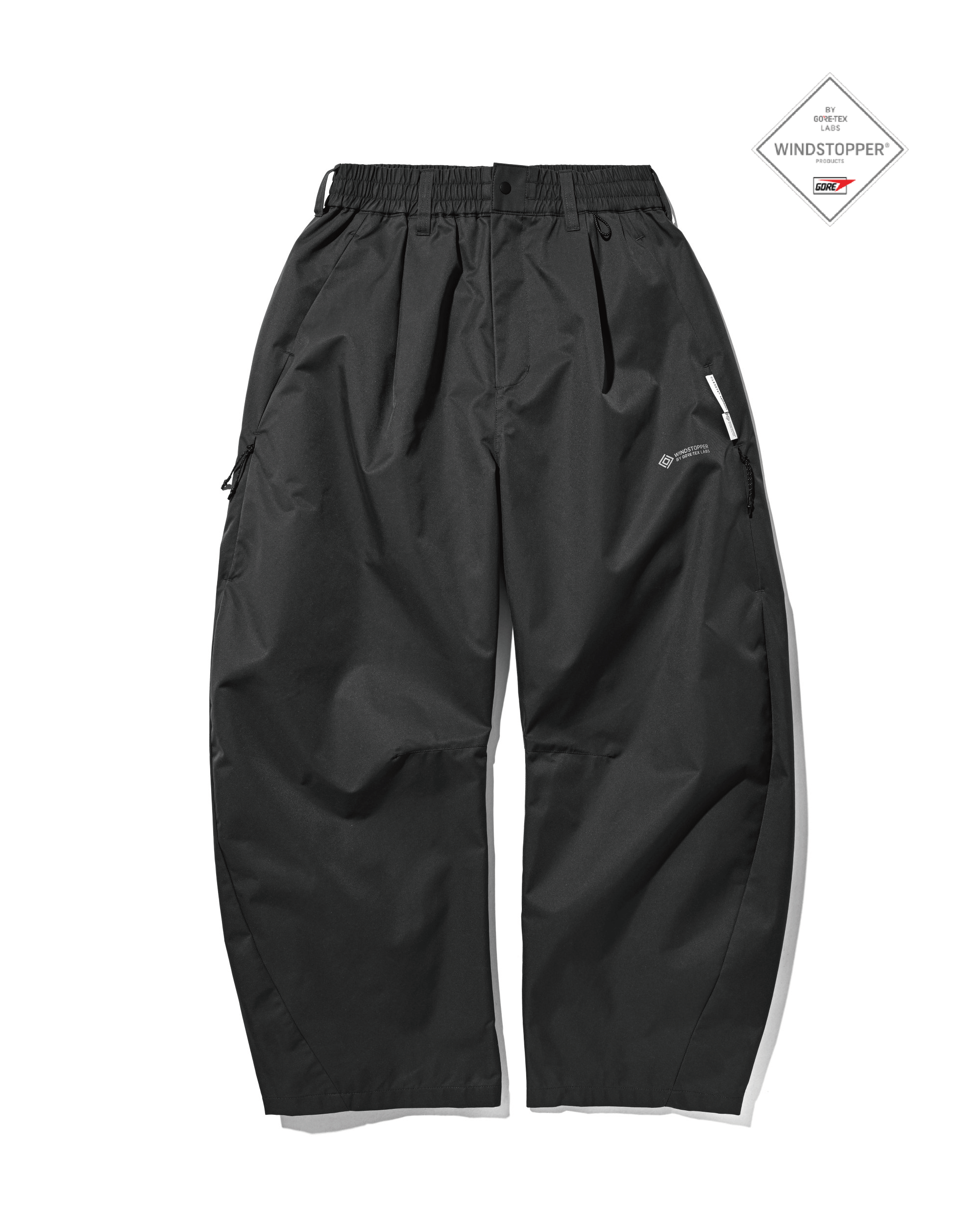 【10.17 SAT 20:00- IN STOCK】 +phenix WINDSTOPPER® by GORE-TEX LABS TWILL CITY BARREL LEG PANTS (SHADOW GRAY)