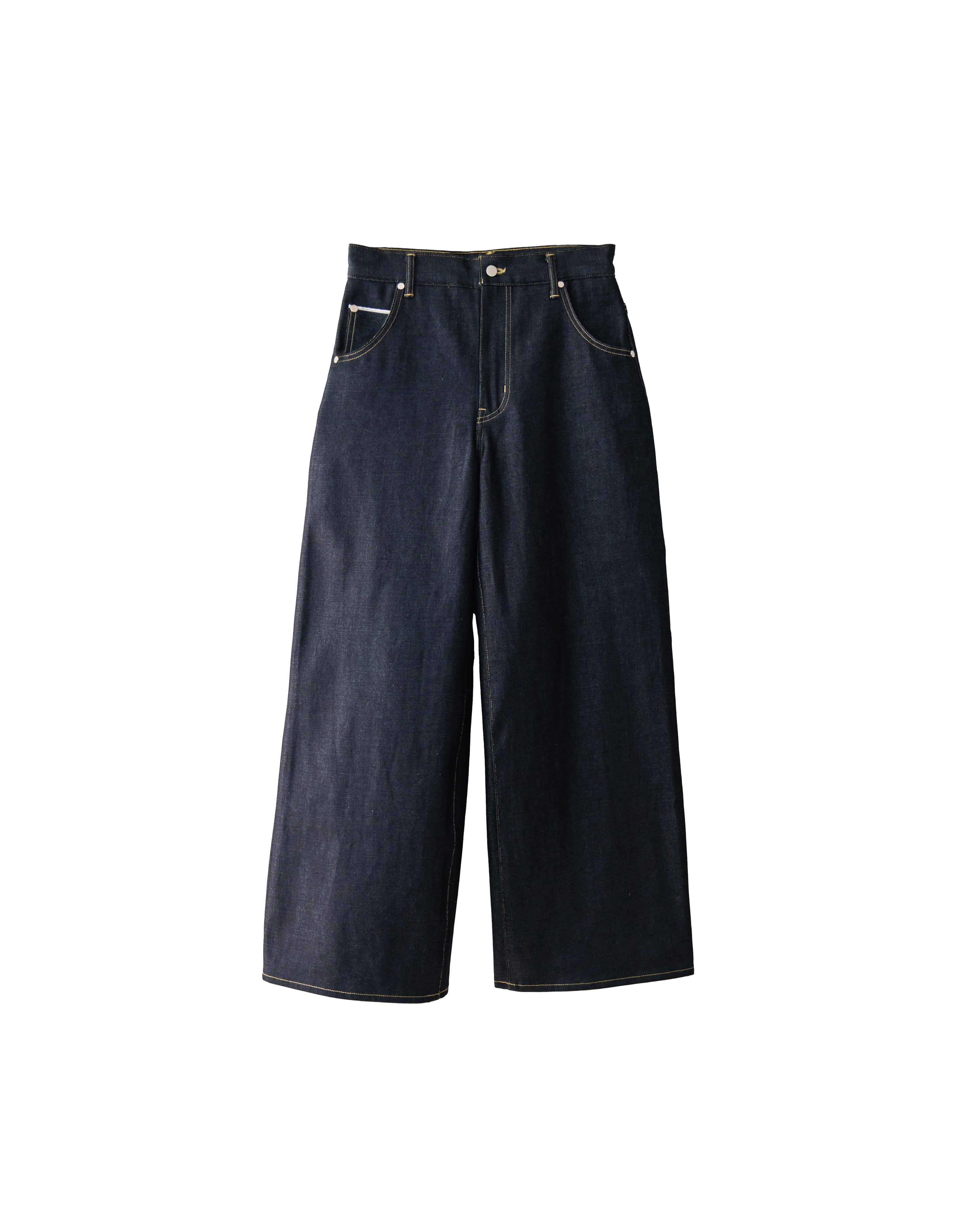 SELVEDGE DENIM 7POCKET STRAIGHT PANTS