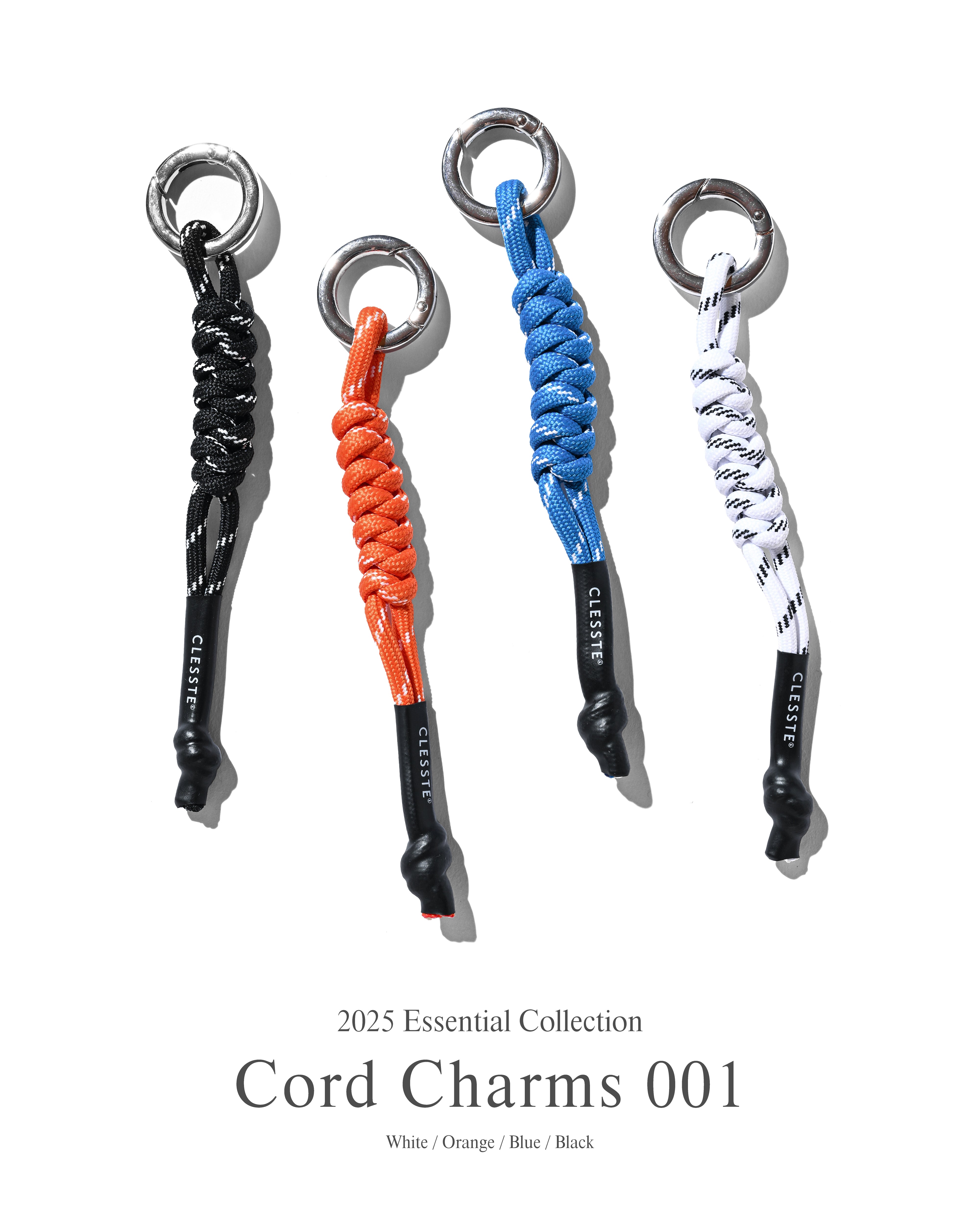 CLESSTE クレスト CORD CHARMS CORD CHARMS 001 (ORANGE).