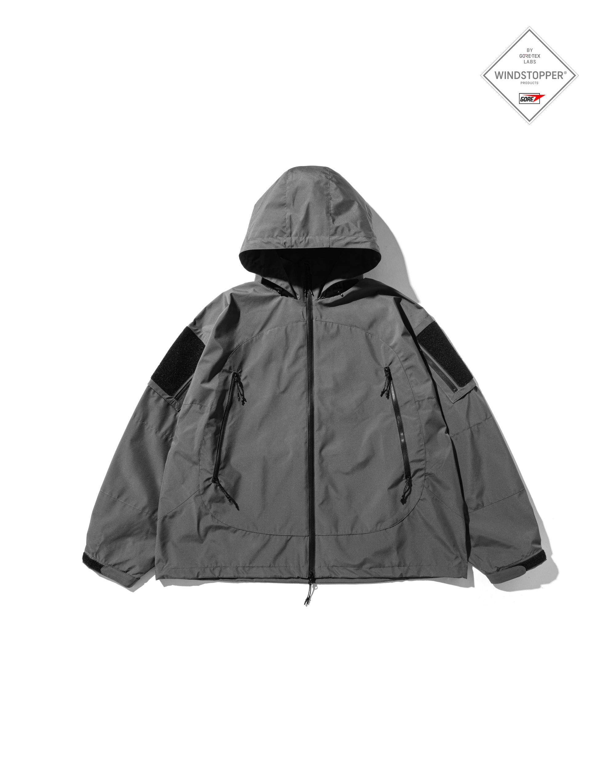 【2.8 SAT 20:00- IN STOCK】+phenix WINDSTOPPER® by GORE-TEX LABS CITY MILITARY JACKET (GRAPHAITE GRAY)