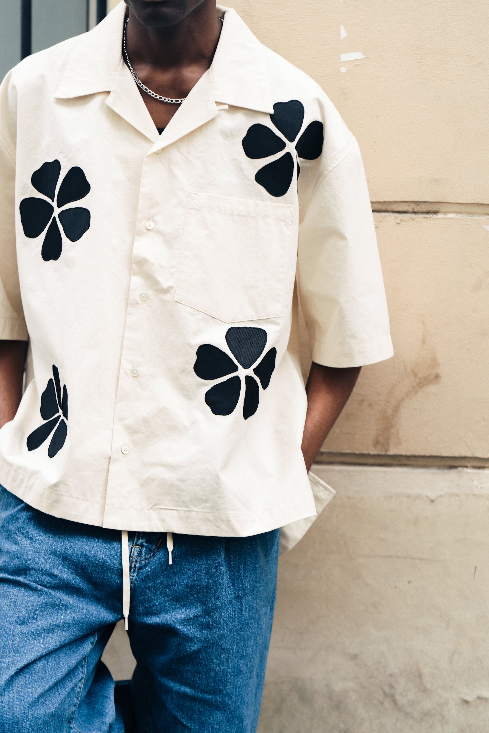 FLOWER SHIRT COLLABORATED BAEMA T BOA-